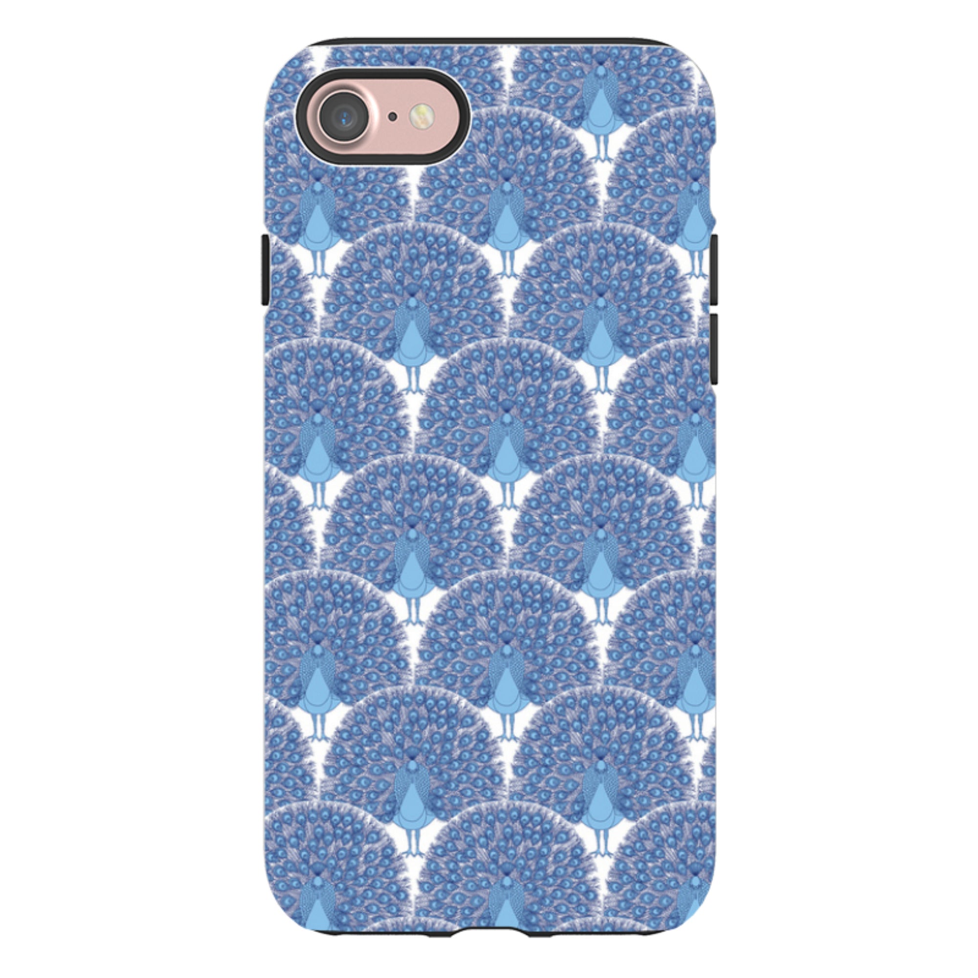 iPhone Tough Case - Peacock Blue By Natalie Pedetti Prack