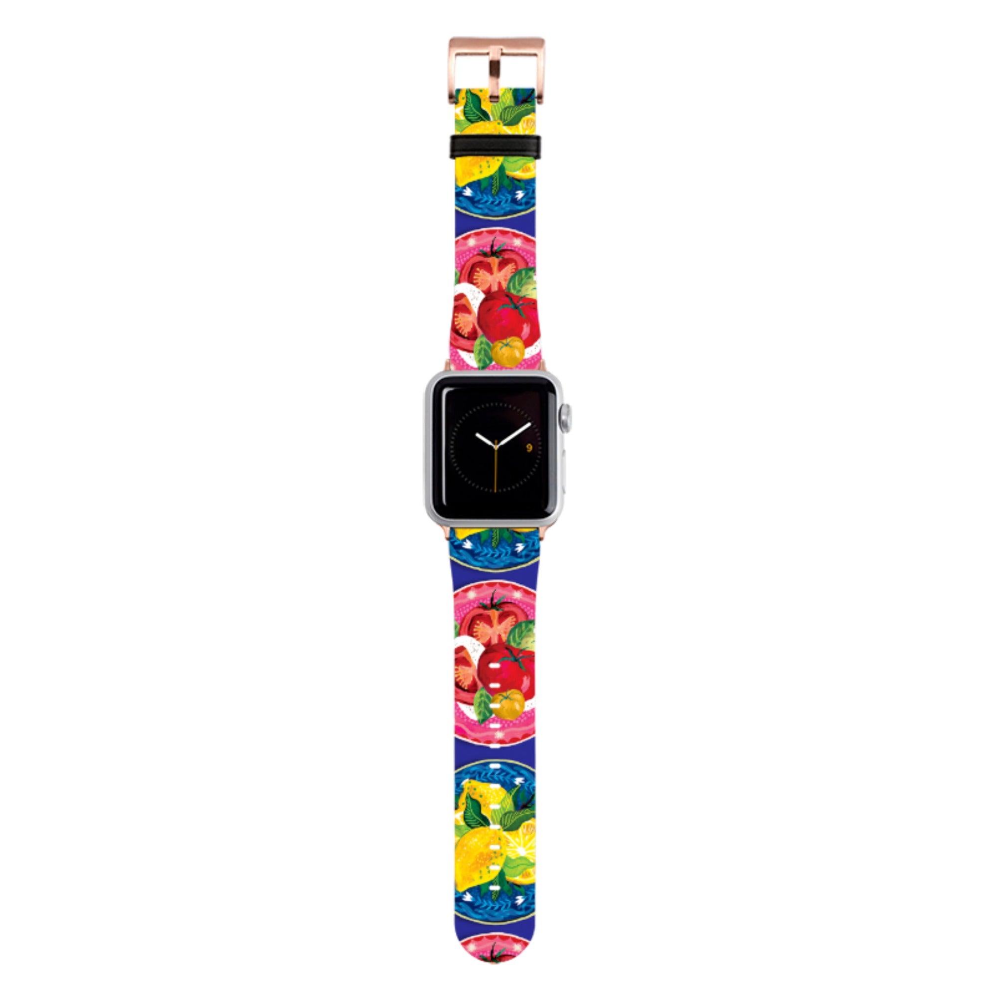 Summer Plates 1 Apple Watch Strap By Emma Frances Grant