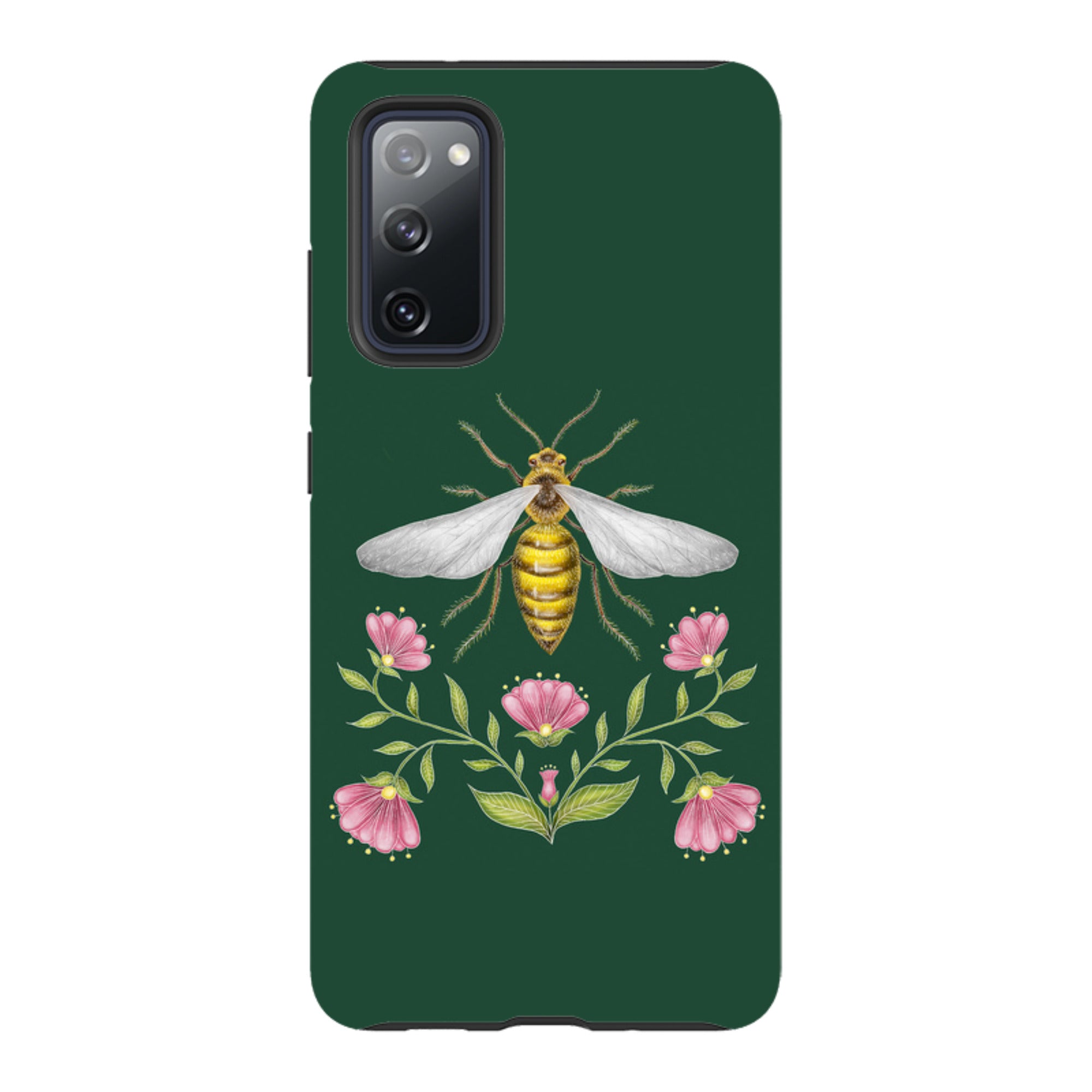 Samsung Tough Case - Wings Of Freedom Emerald By Catherine Rowe