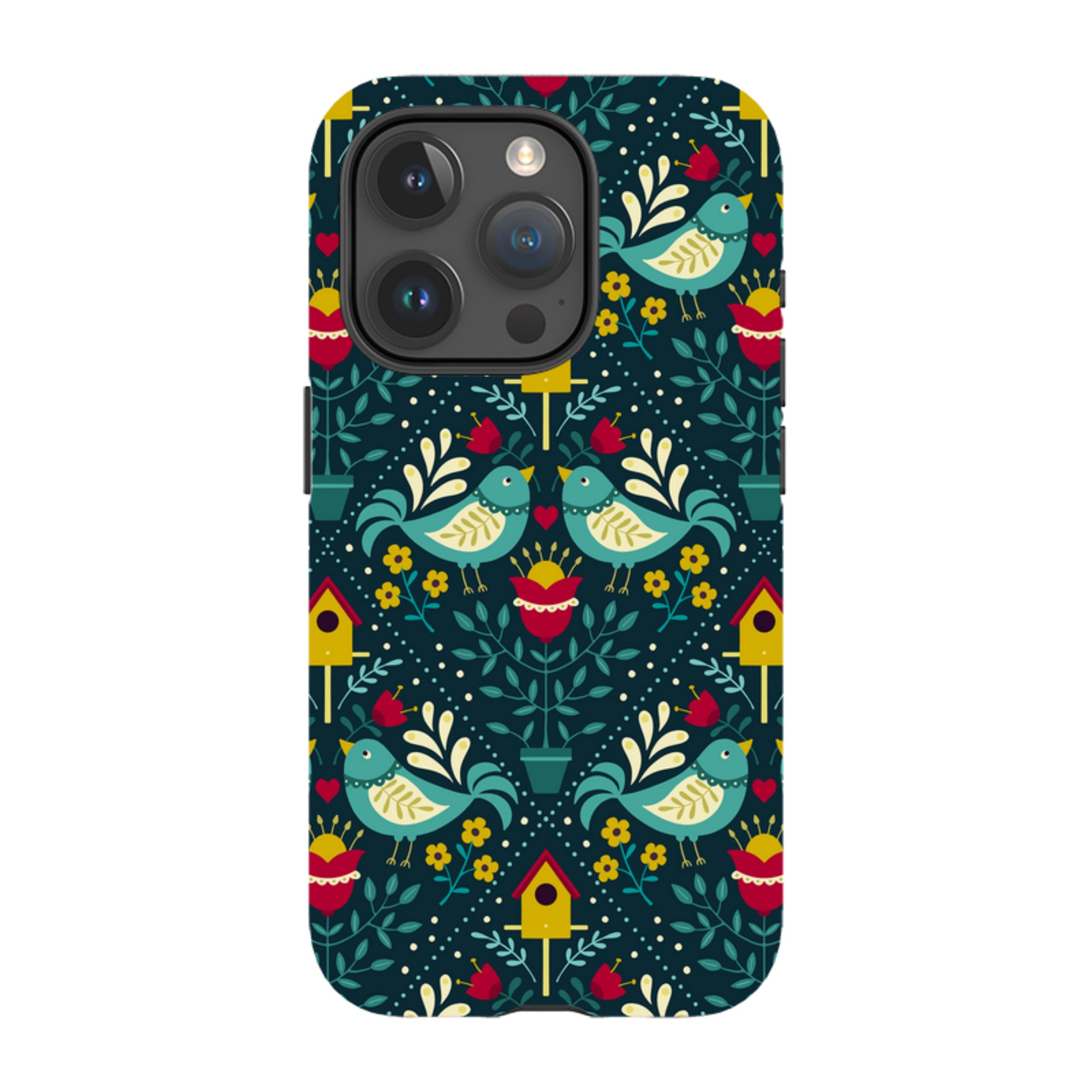 iPhone MagSafe Tough Case -  Bird Pattern VIII By Suzy Taylor