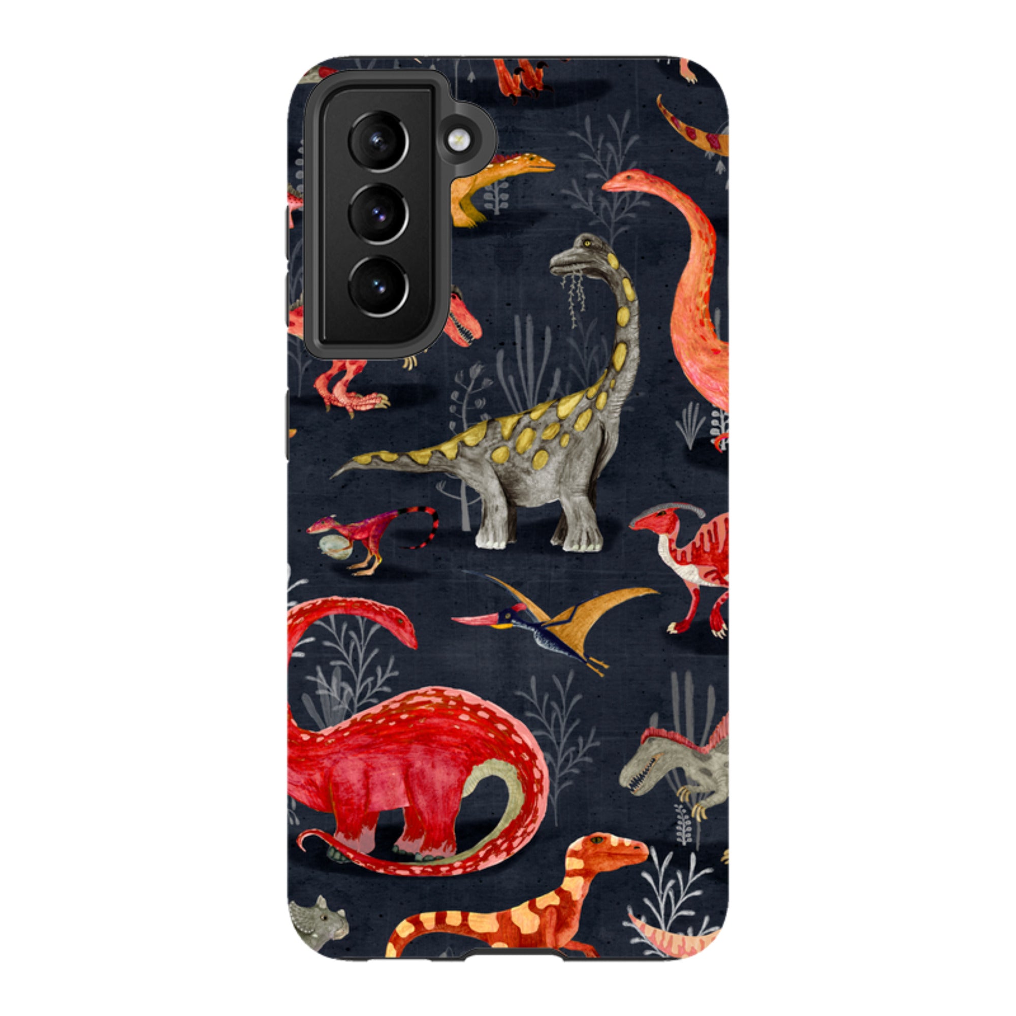 Samsung Tough Case - Parisian Dinosaurs By Katherine Quinn