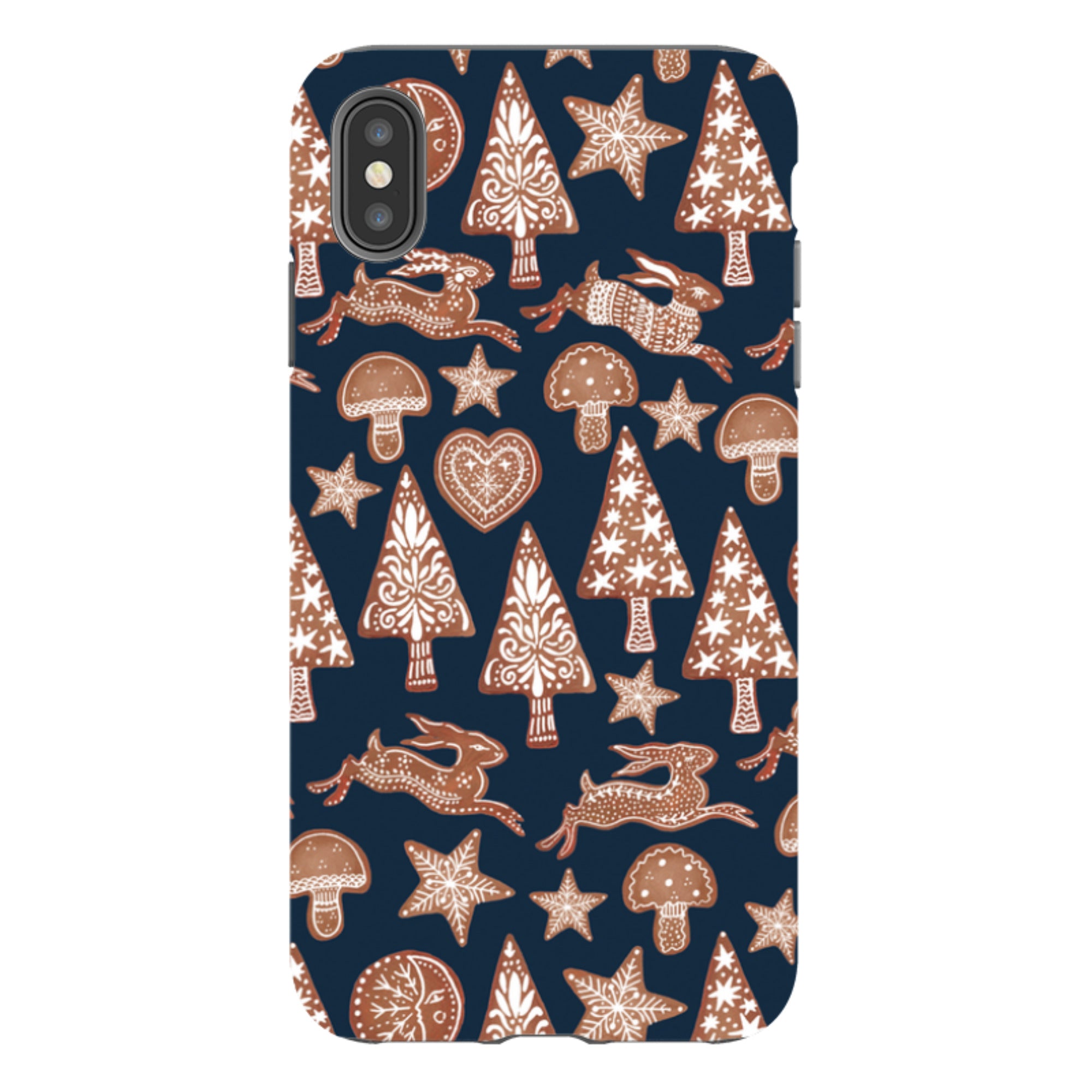 iPhone Tough Case - Sweet Treats Dark By Emma Frances Grant