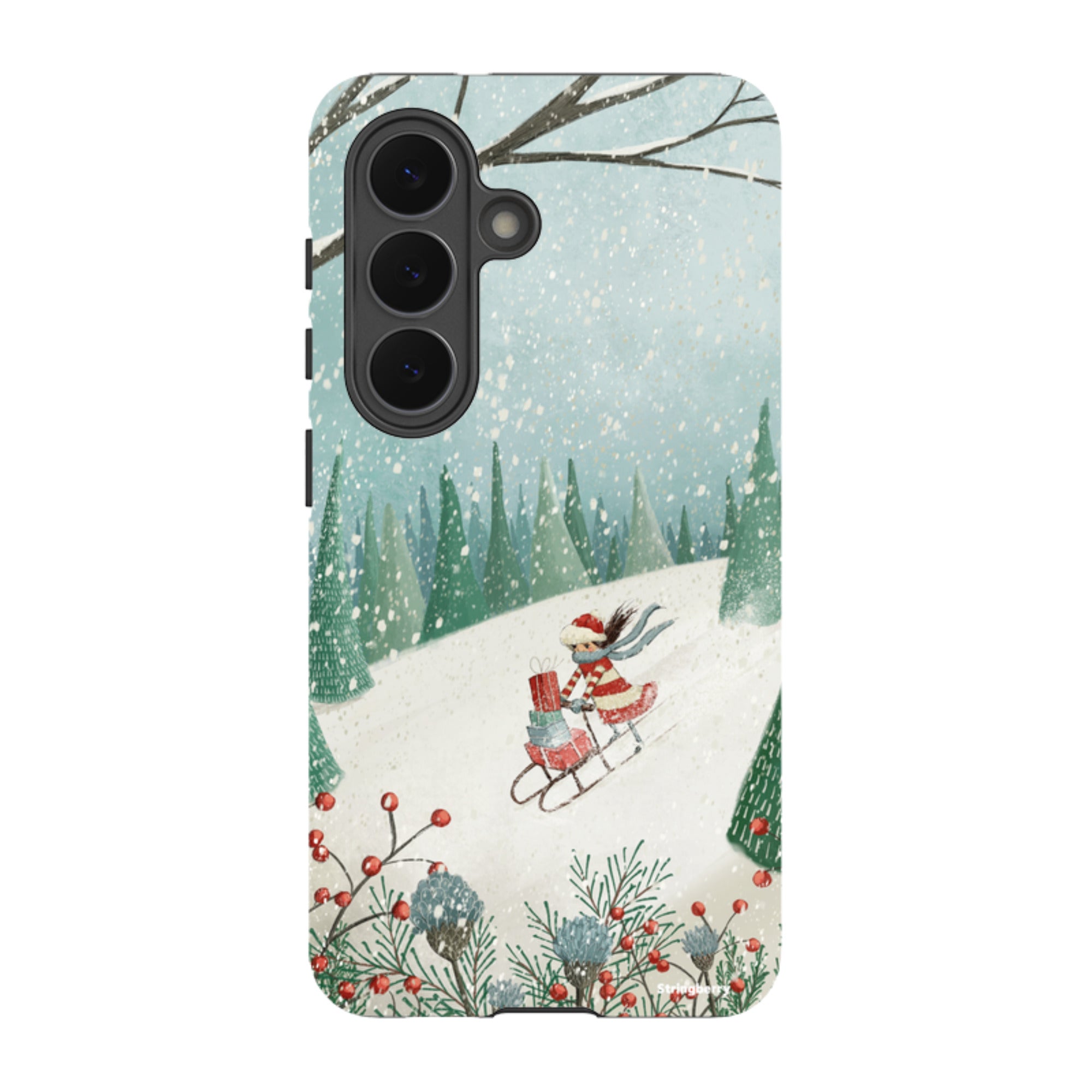 Samsung Tough Case - Sleigh Delivery By Maja Lindberg