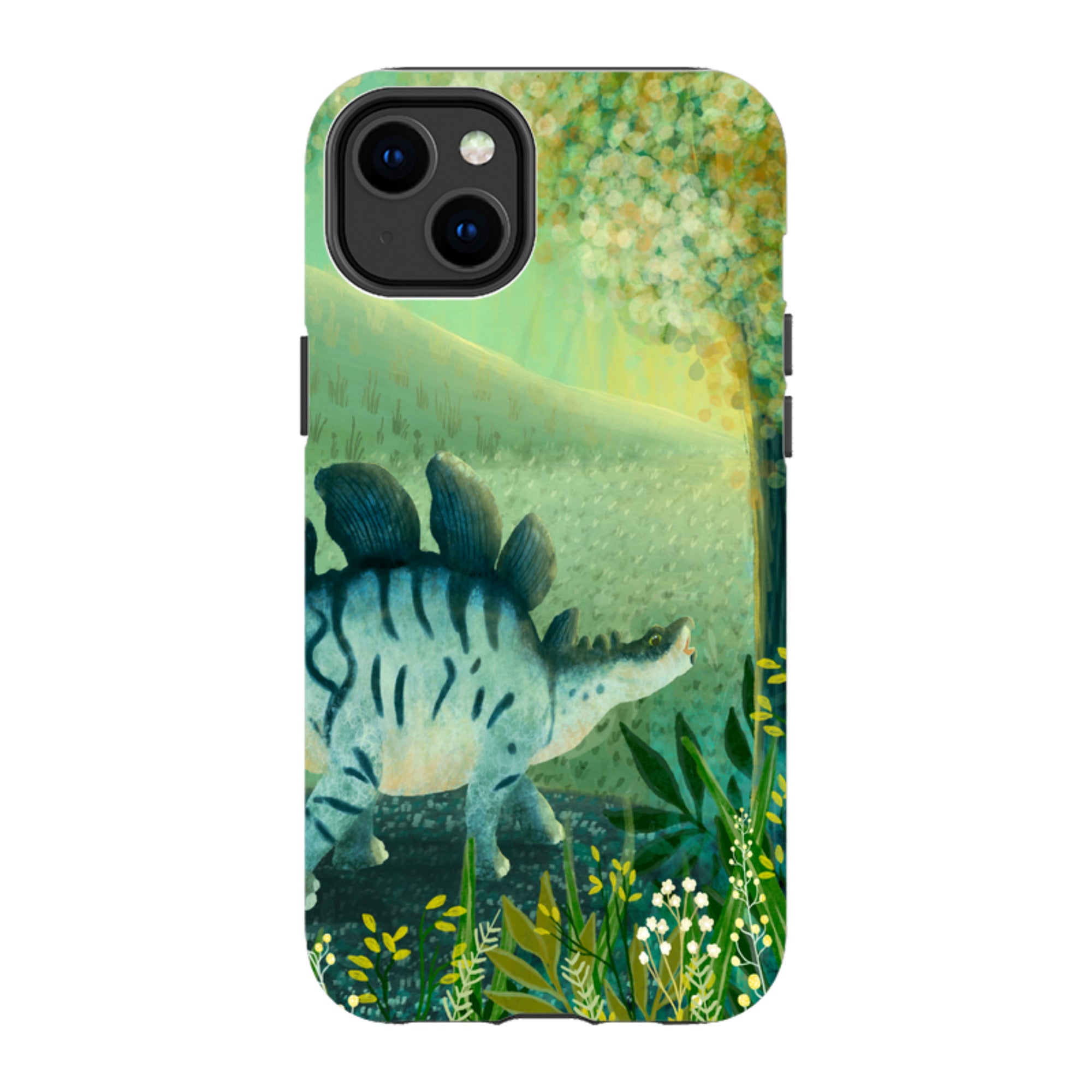 iPhone Tough Case - Dino Park By Katherine Quinn