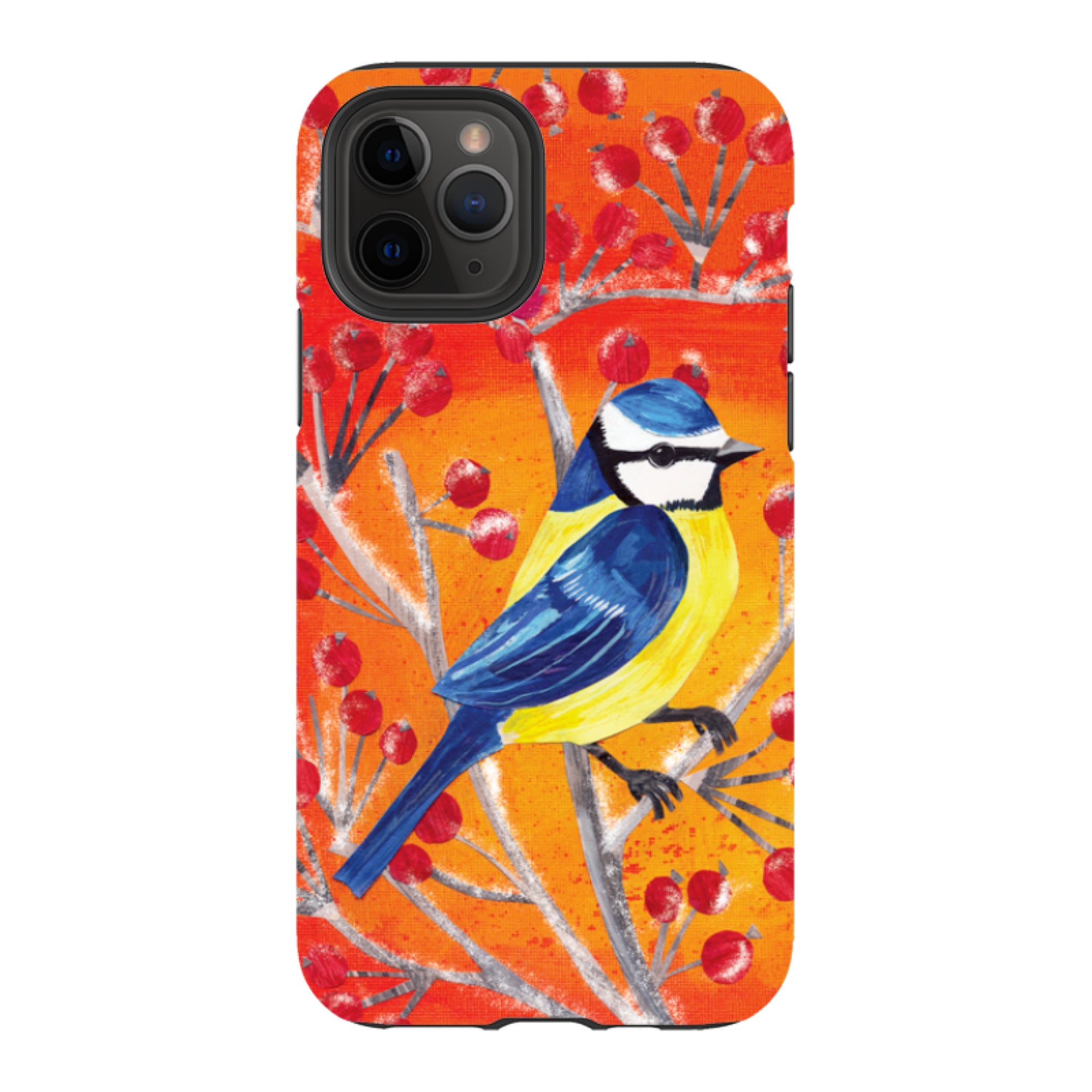 iPhone Tough Case - Blue Tit By Tracey English