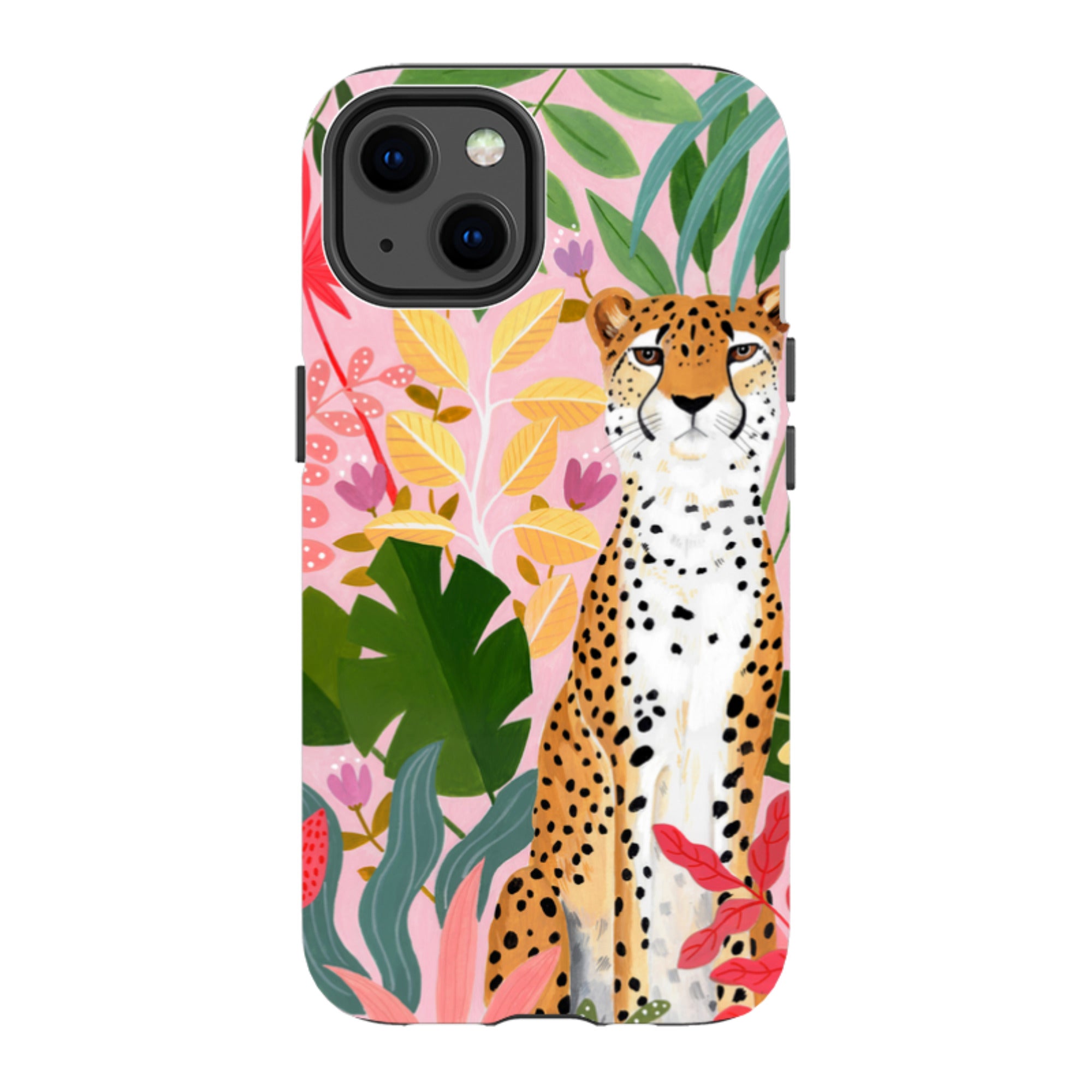 iPhone MagSafe Tough Case - Cheetah Jungle By Bex Parkin