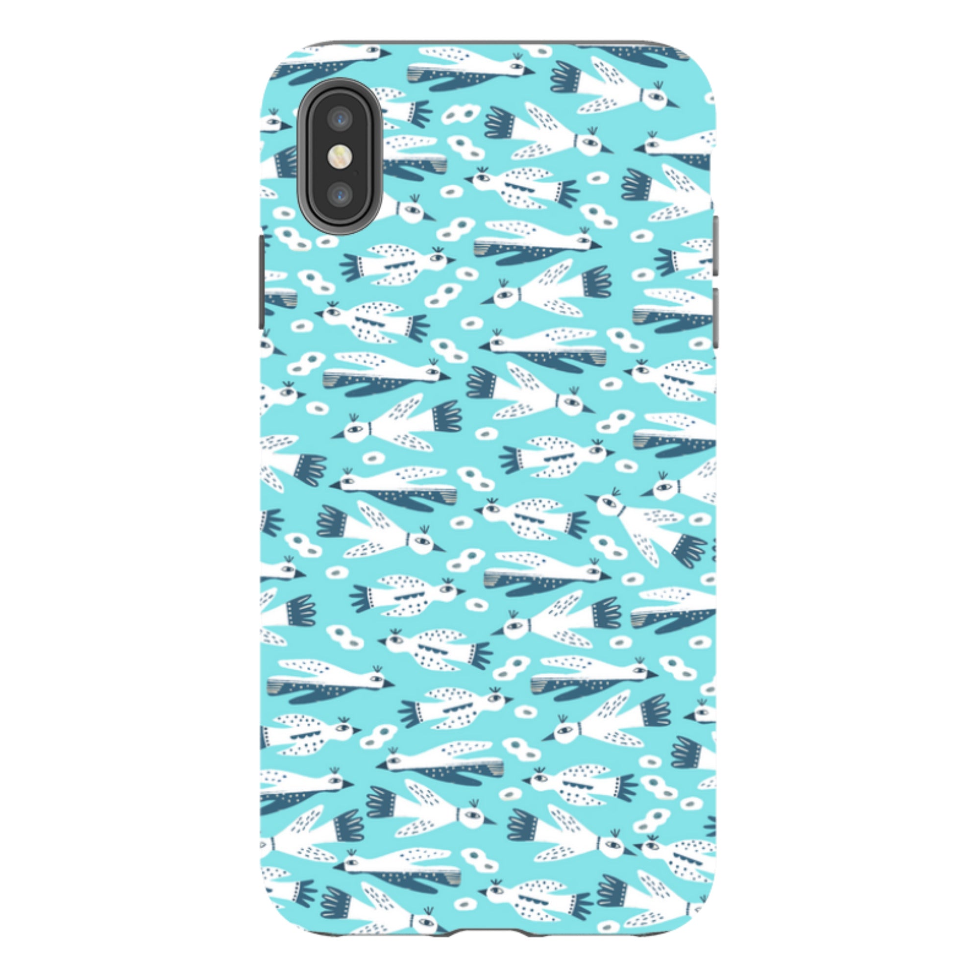 iPhone Tough Case - Flying Birds By Gabriela Larios