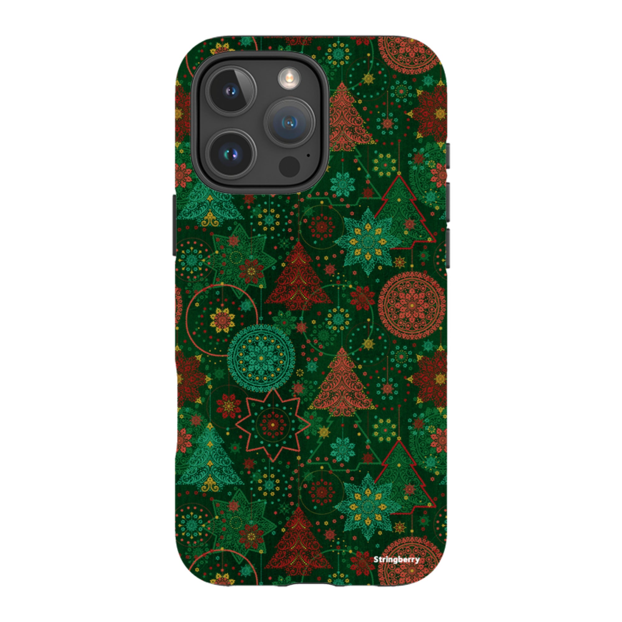 iPhone Tough Case - Christmas Forest By Natalie Pedetti Prack