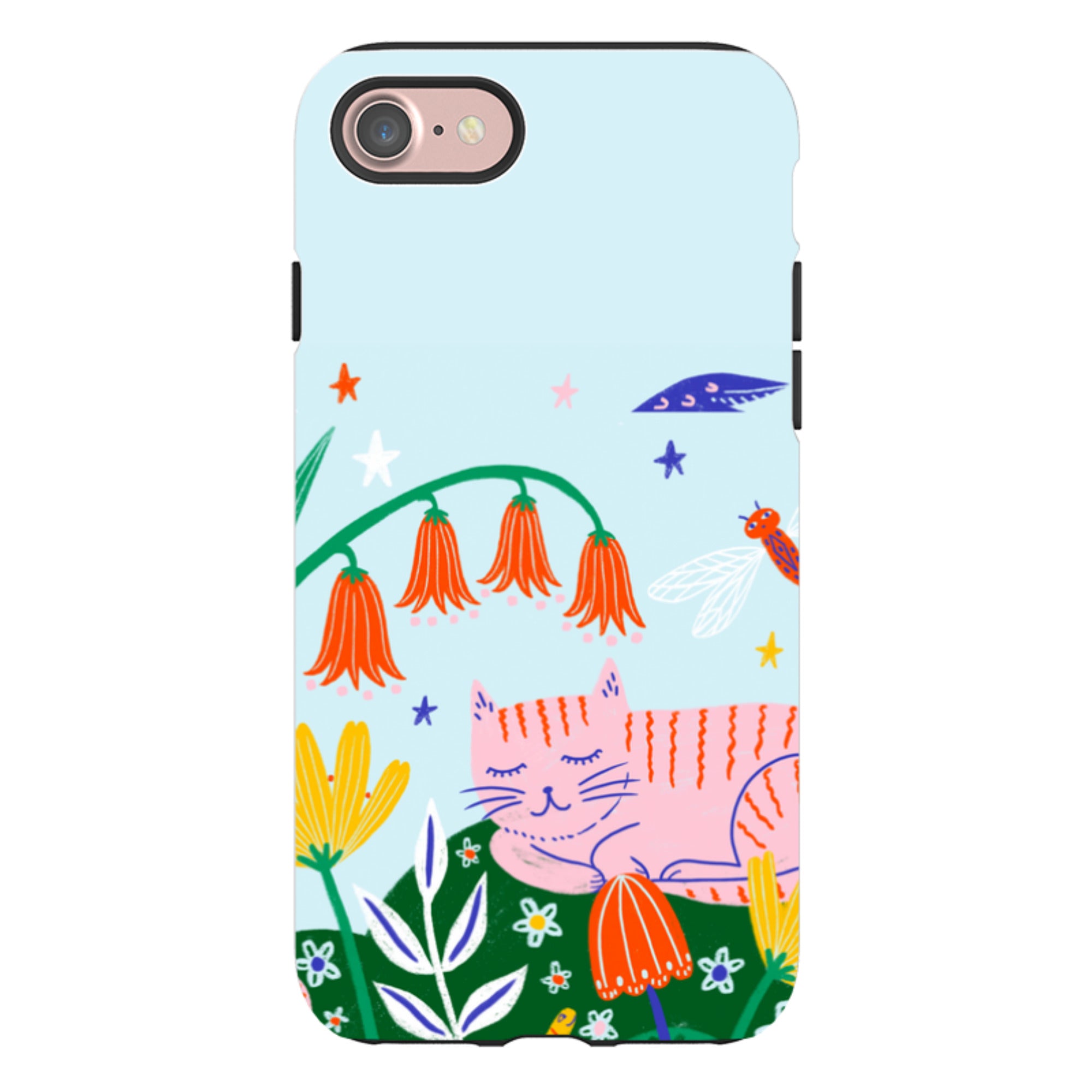 iPhone Tough Case - Cat By Lee Foster Wilson