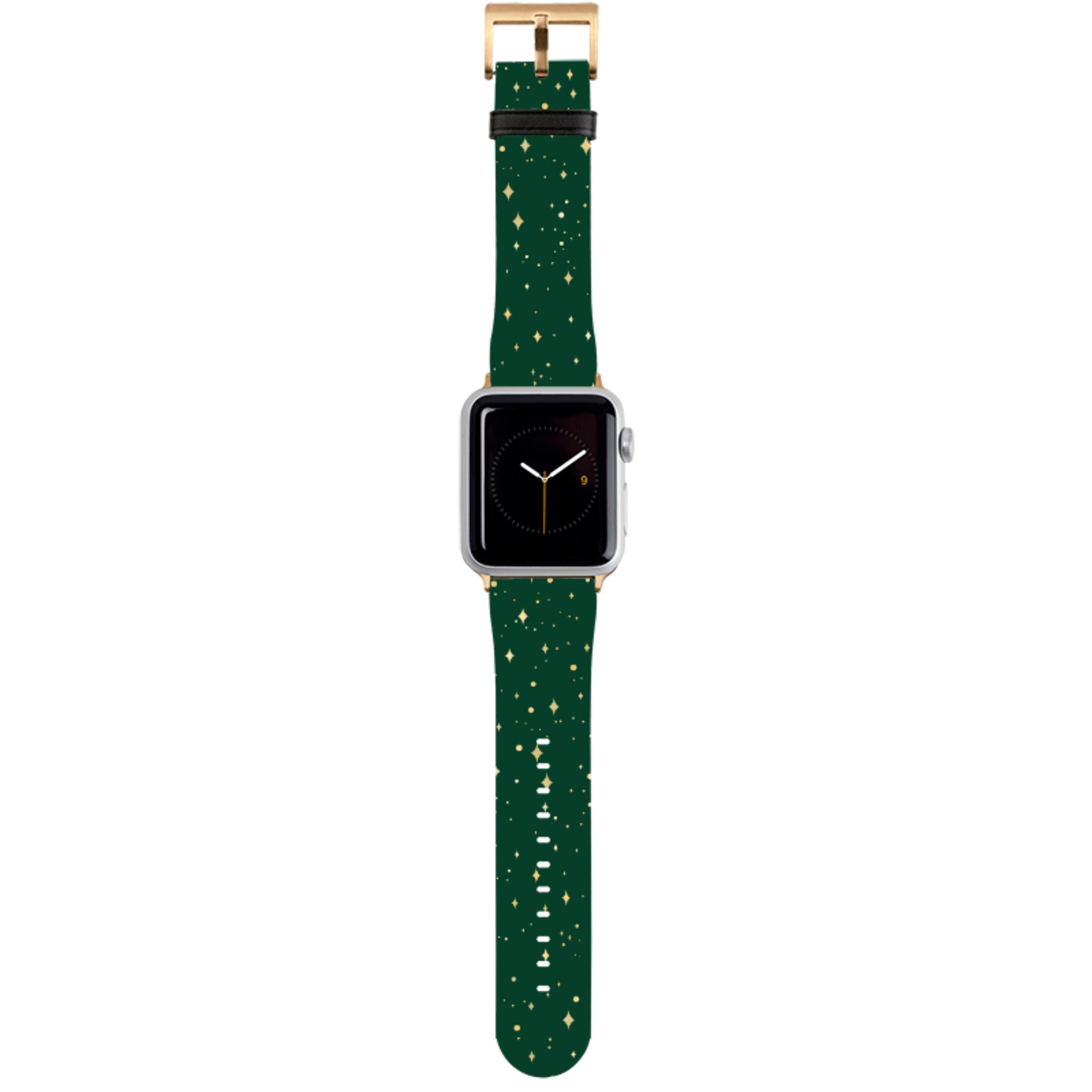 Forest Green Cosmos Apple Watch Strap