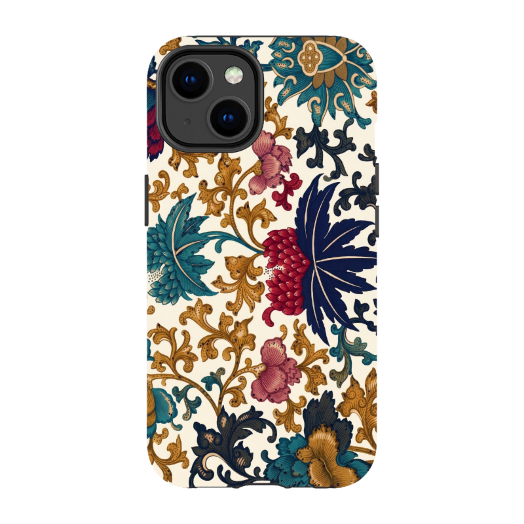 iPhone Tough Case - Vintage Damask Floral