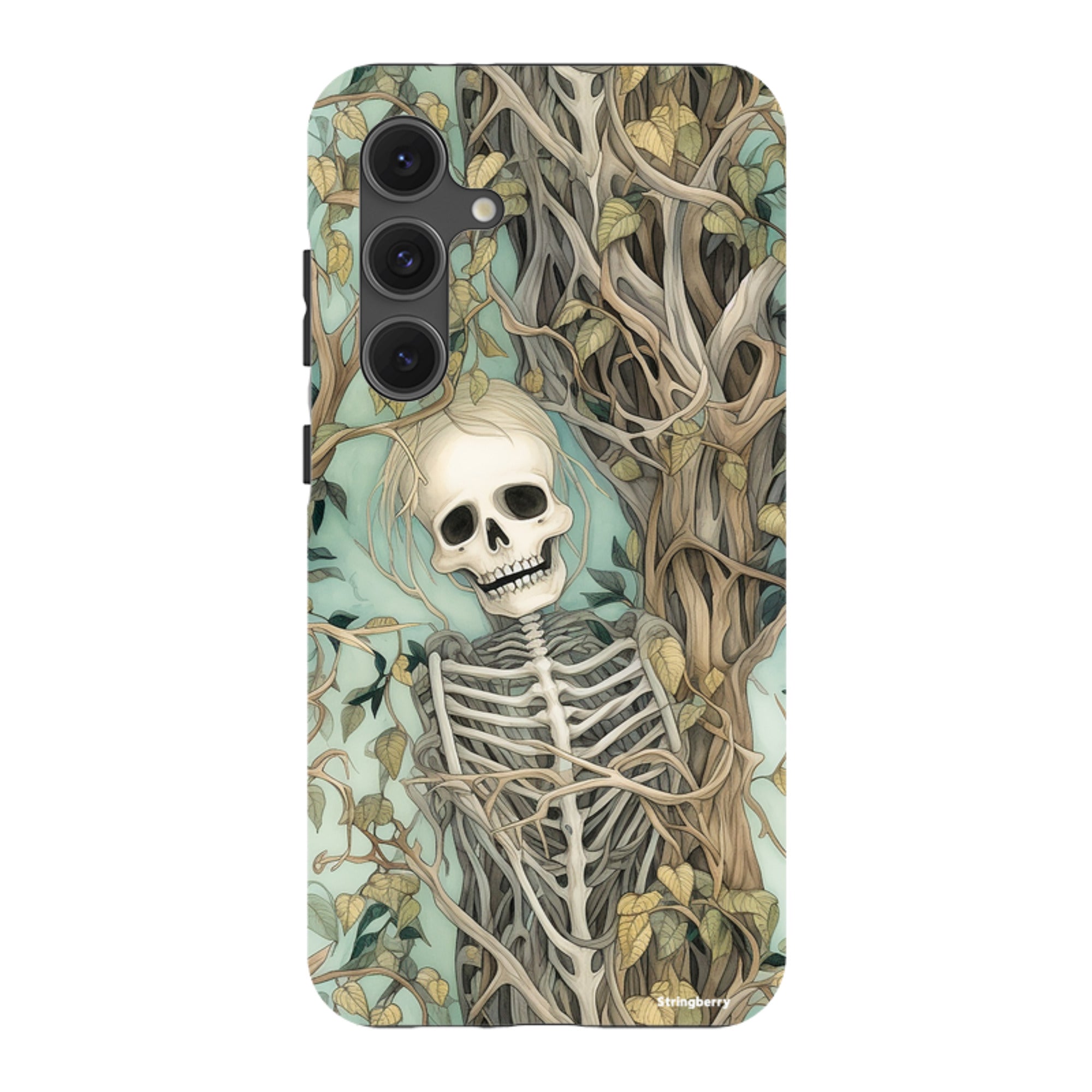 Samsung Tough Case - Skeletal Floral