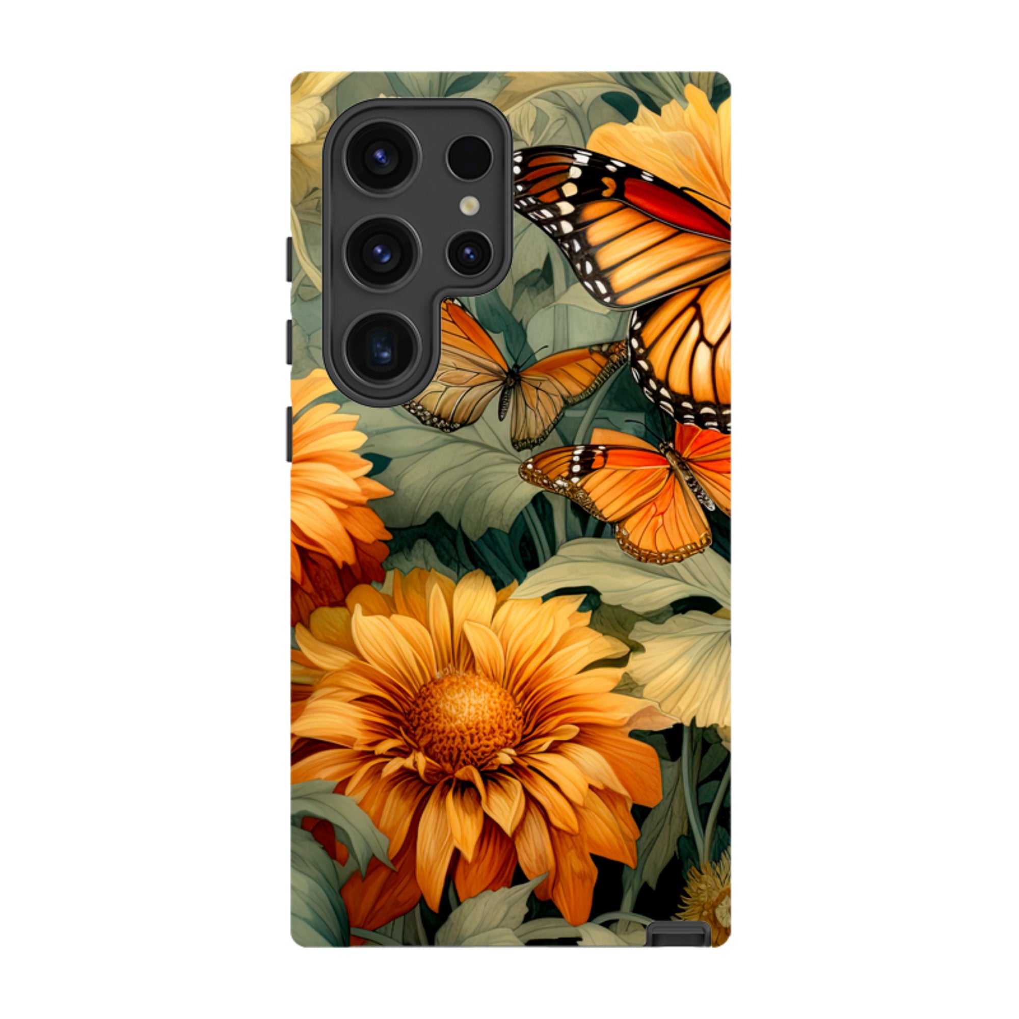 Samsung Tough Case - Butterfly Daisies V