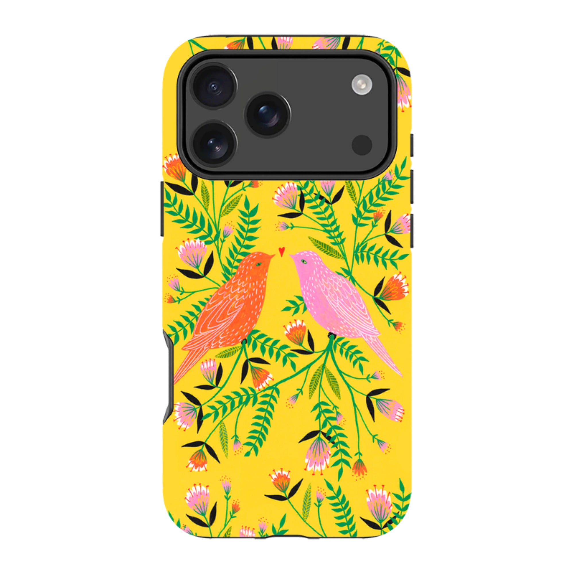 iPhone Tough Case - Love Birds By Lee Foster Wilson