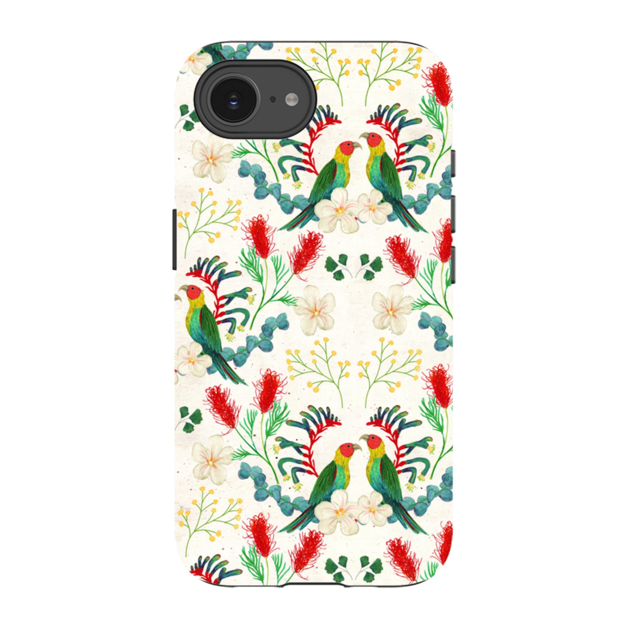 iPhone Tough Case - Rainbow Lorikeet By Katherine Quinn