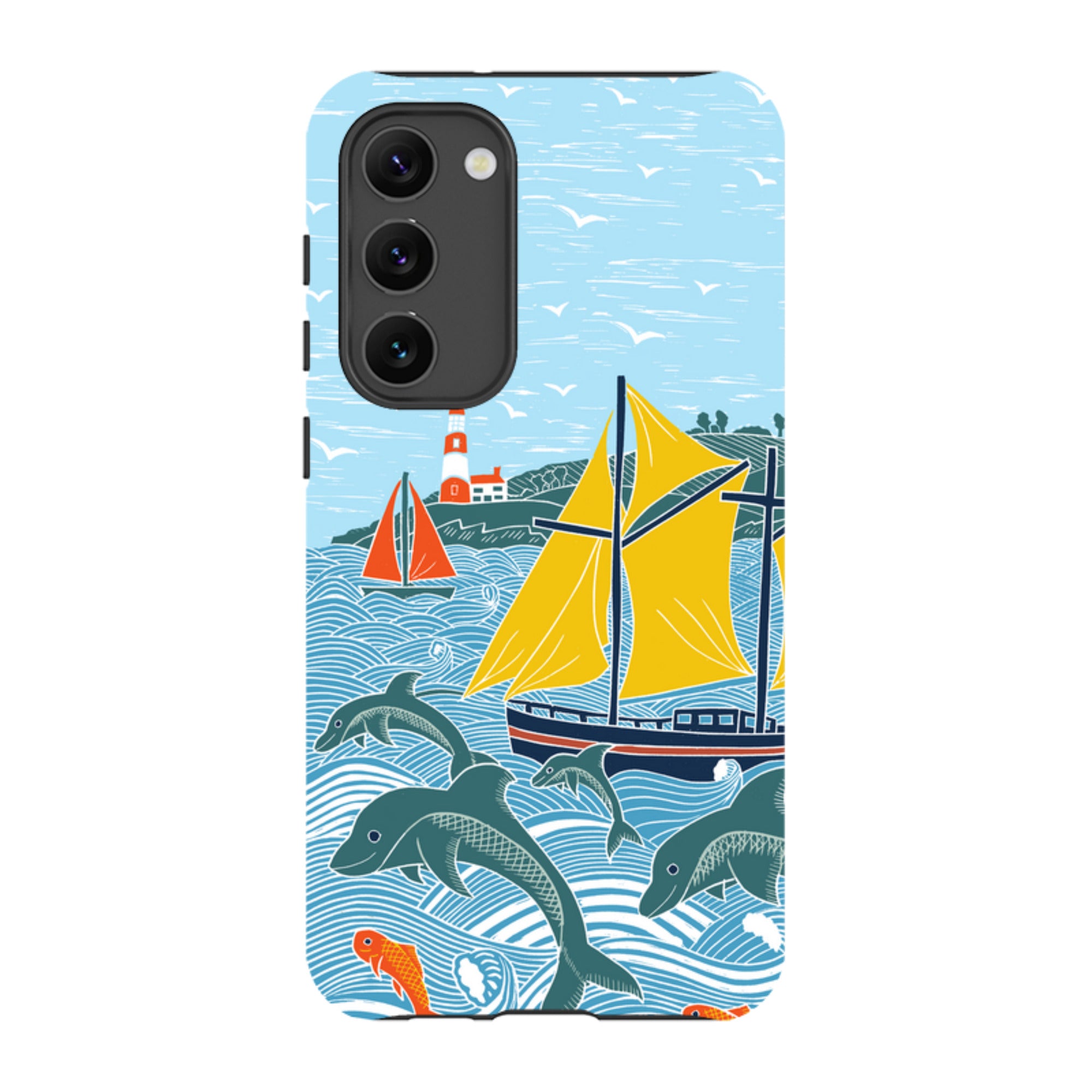 Samsung Tough  Case - Dolphins By Kate heiss