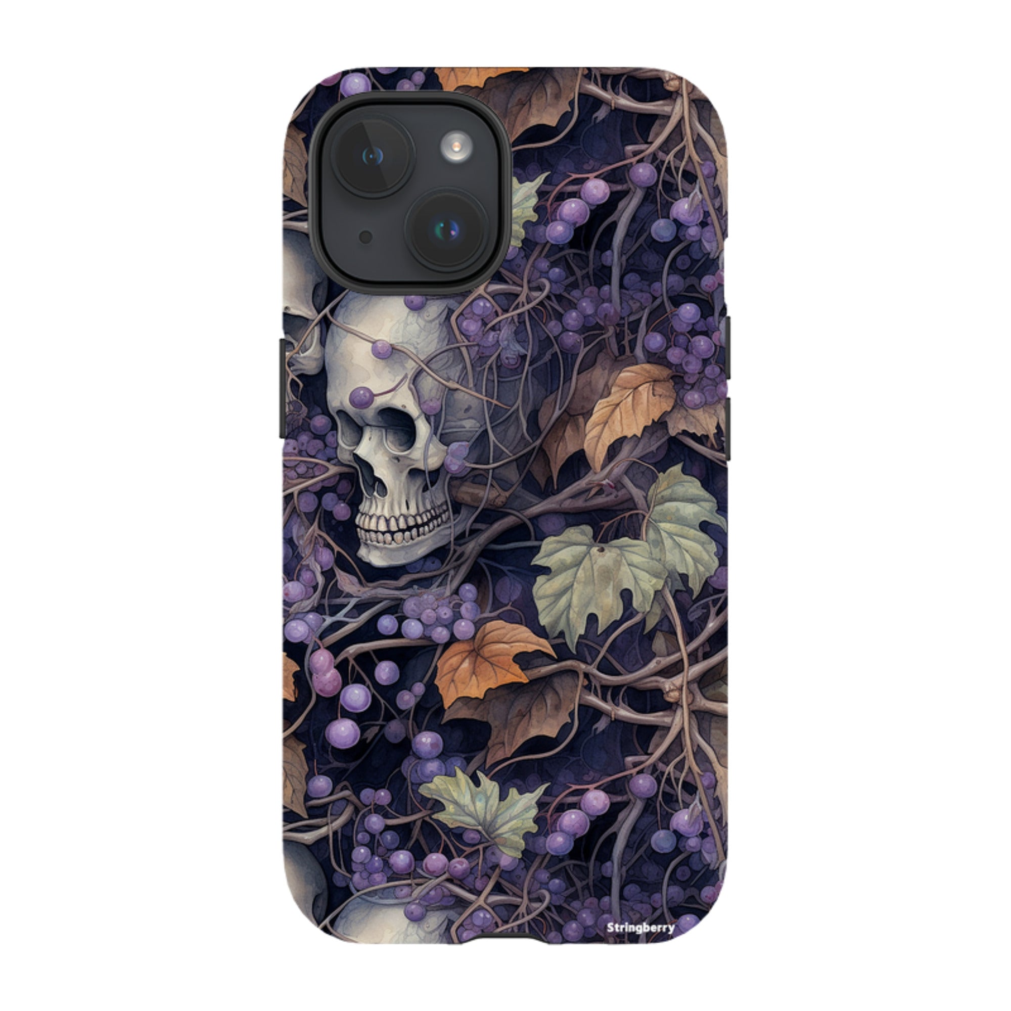 iPhone MagSafe Tough Case - Grape Skull