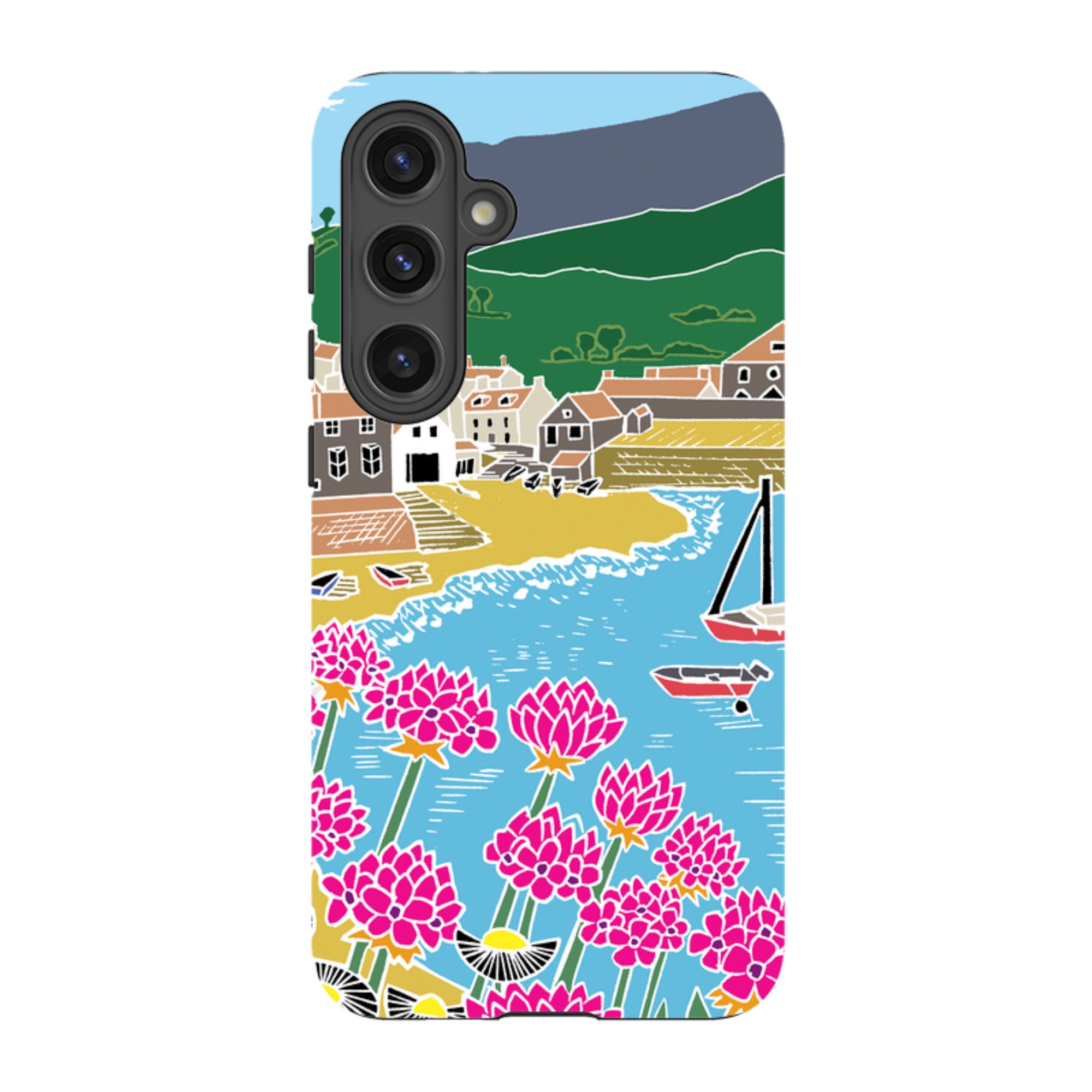 Samsung Tough Case - Quaint Harbour By Kate Heiss