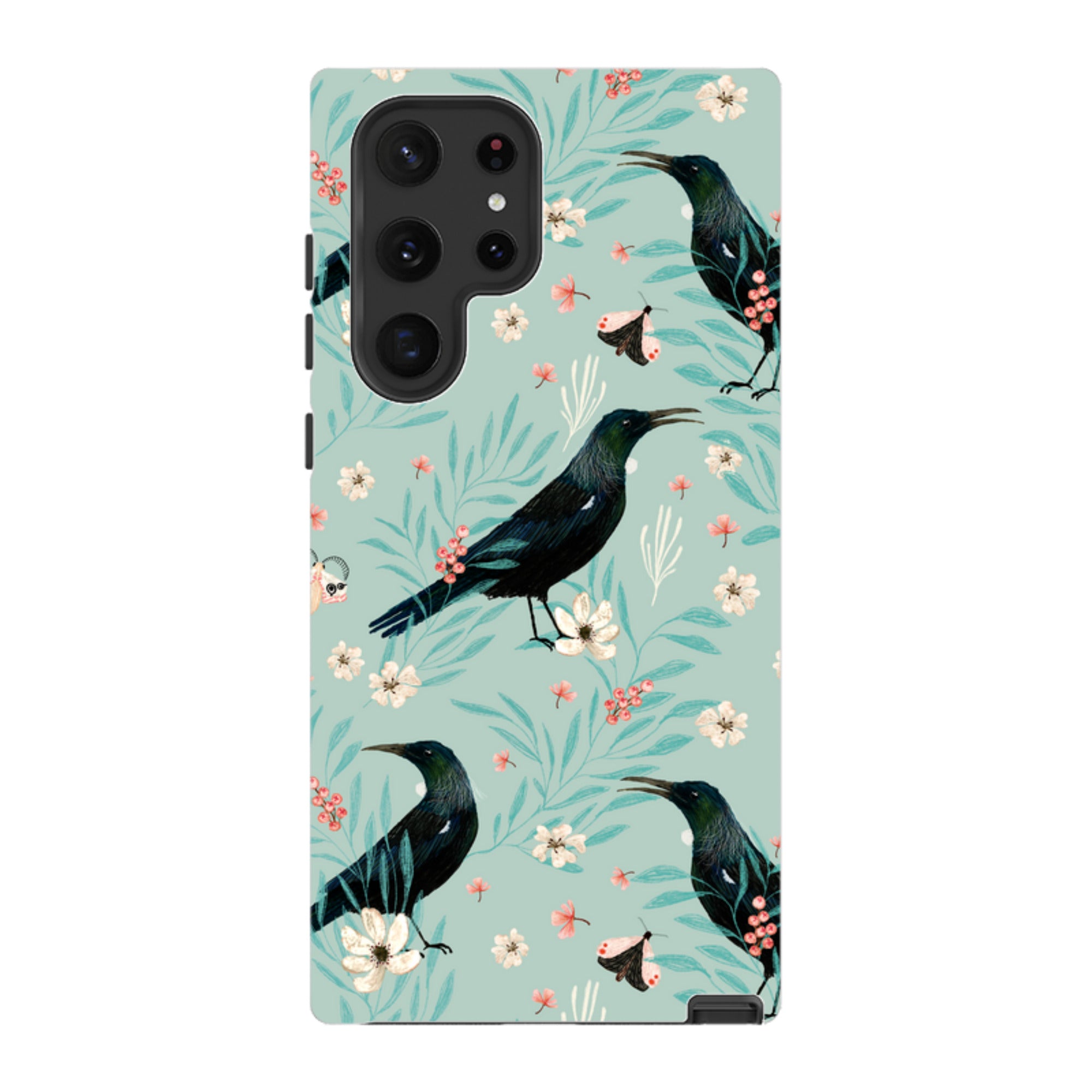 Samsung Tough Case - Tui Light Blue By Katherine Quinn