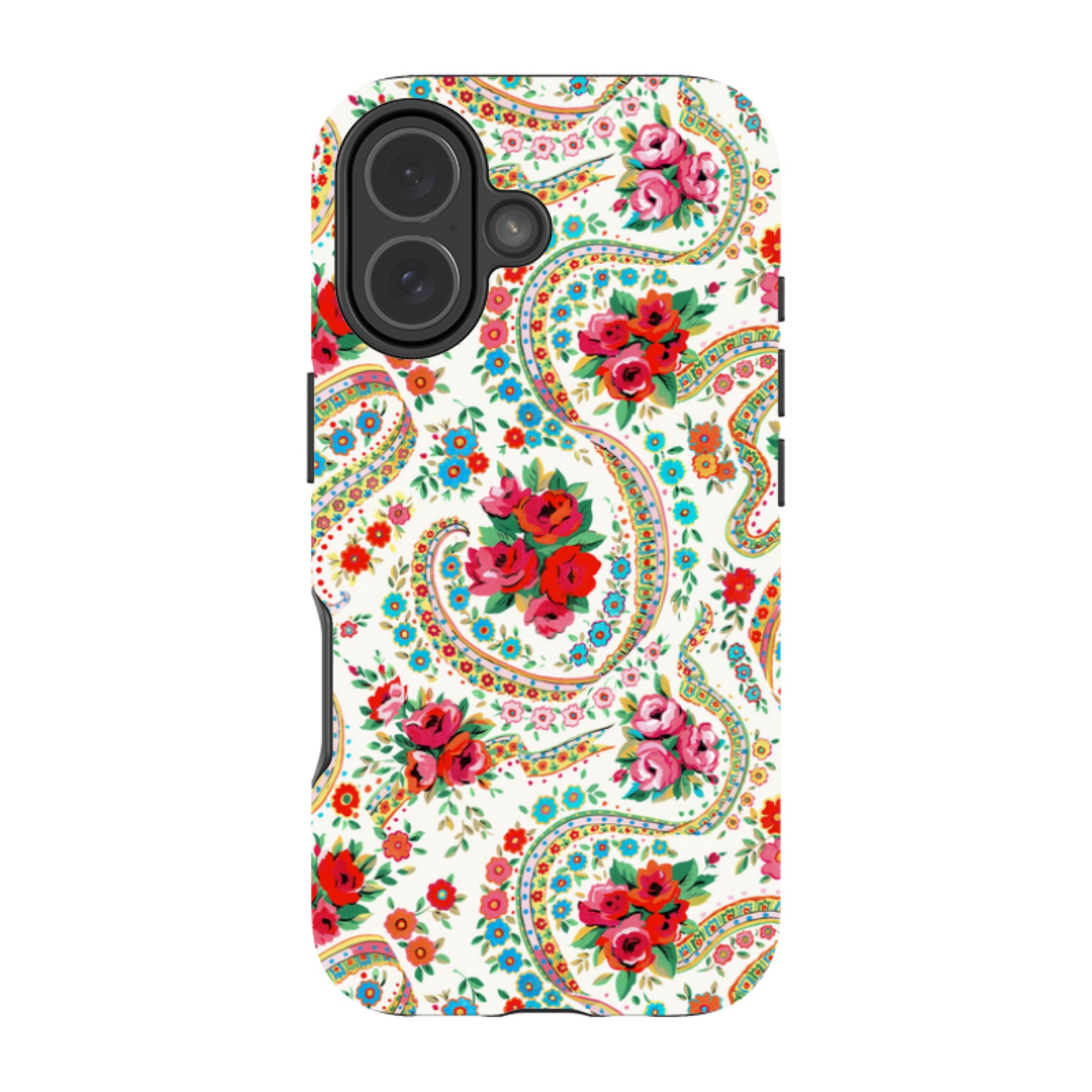 iPhone Tough Case - Ribbons & Roses By Sarah Campbell