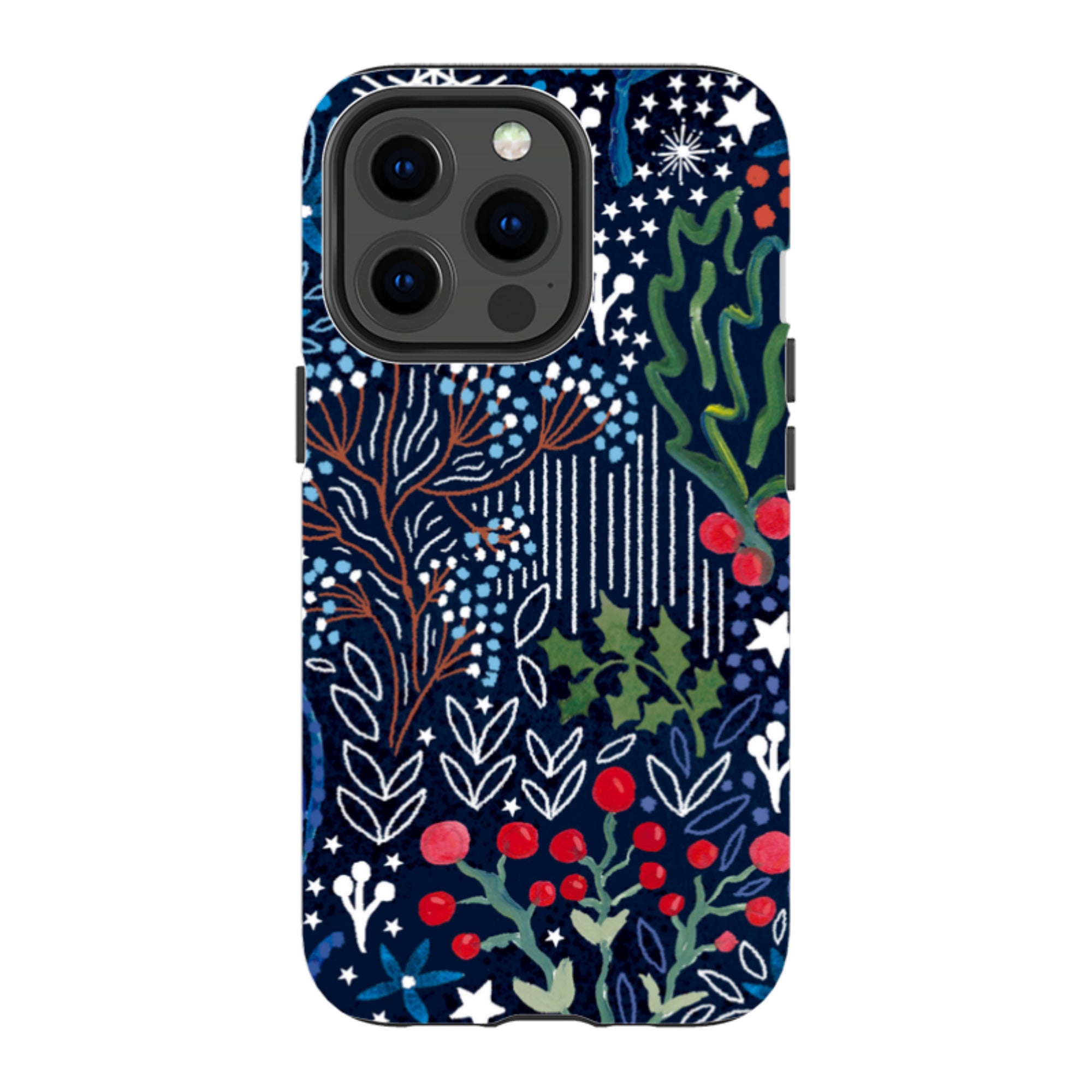 iPhone MagSafe Tough Case - Winter Flowers II By Emma Frances Grant