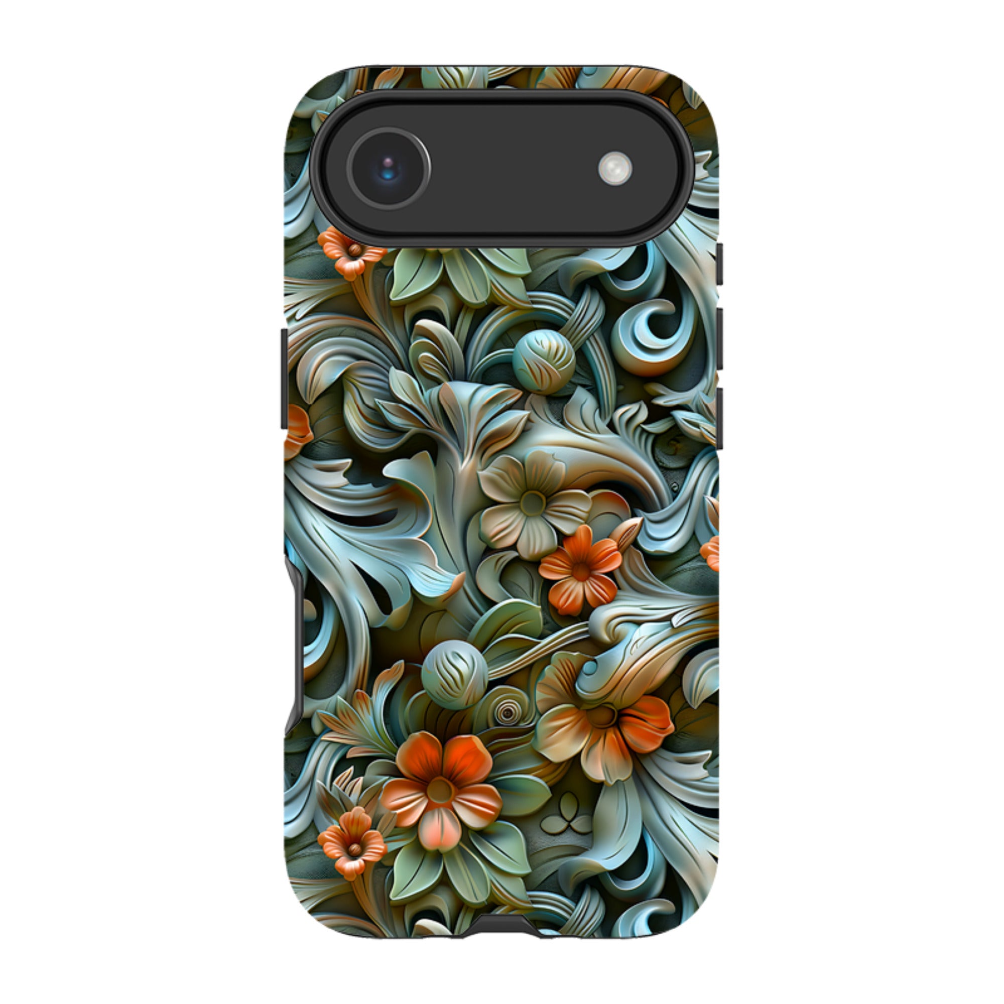 iPhone Tough Case -Clover Floral