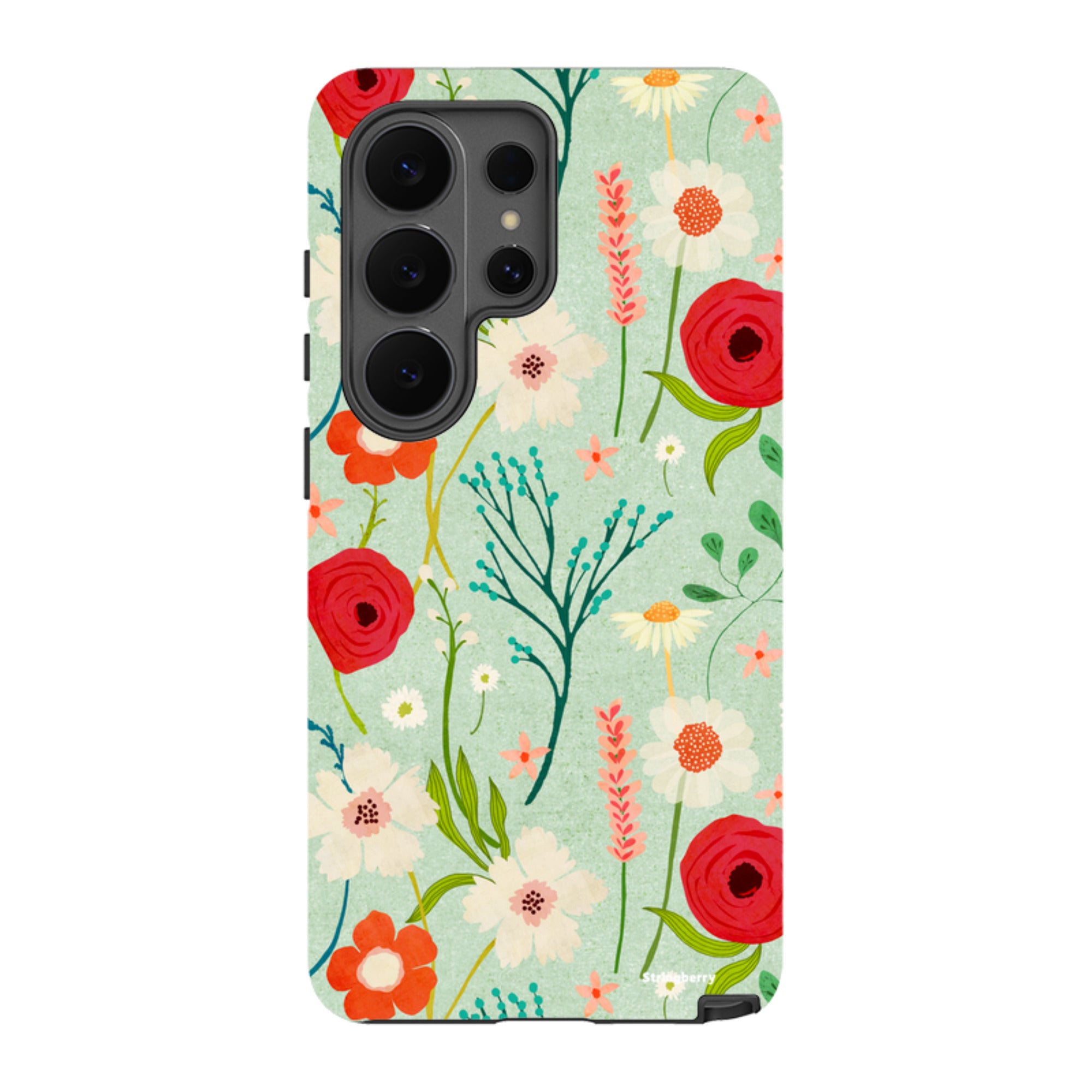 Samsung Tough Case - Floral By Katherine Quinn