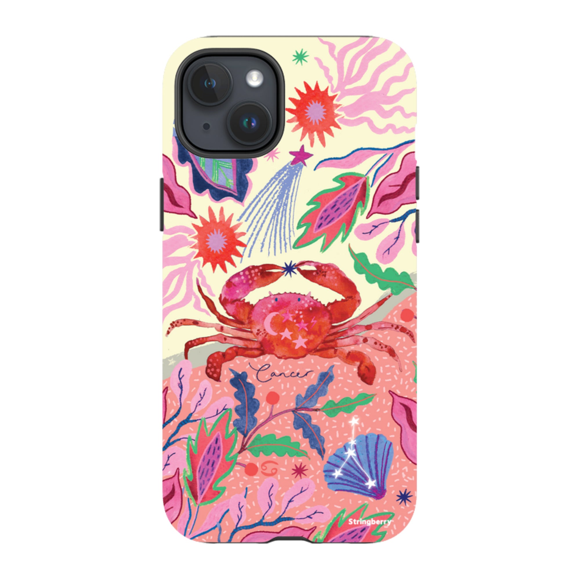 iPhone Tough Case - Cancer By Emma Frances Grant