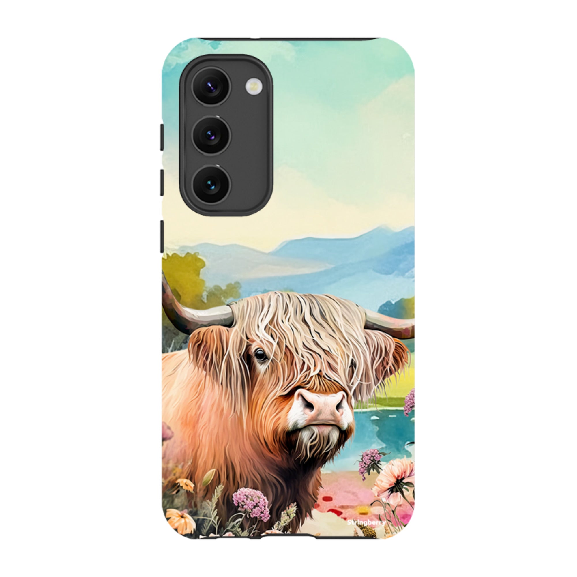Samsung Tough Case - Highland Cow I