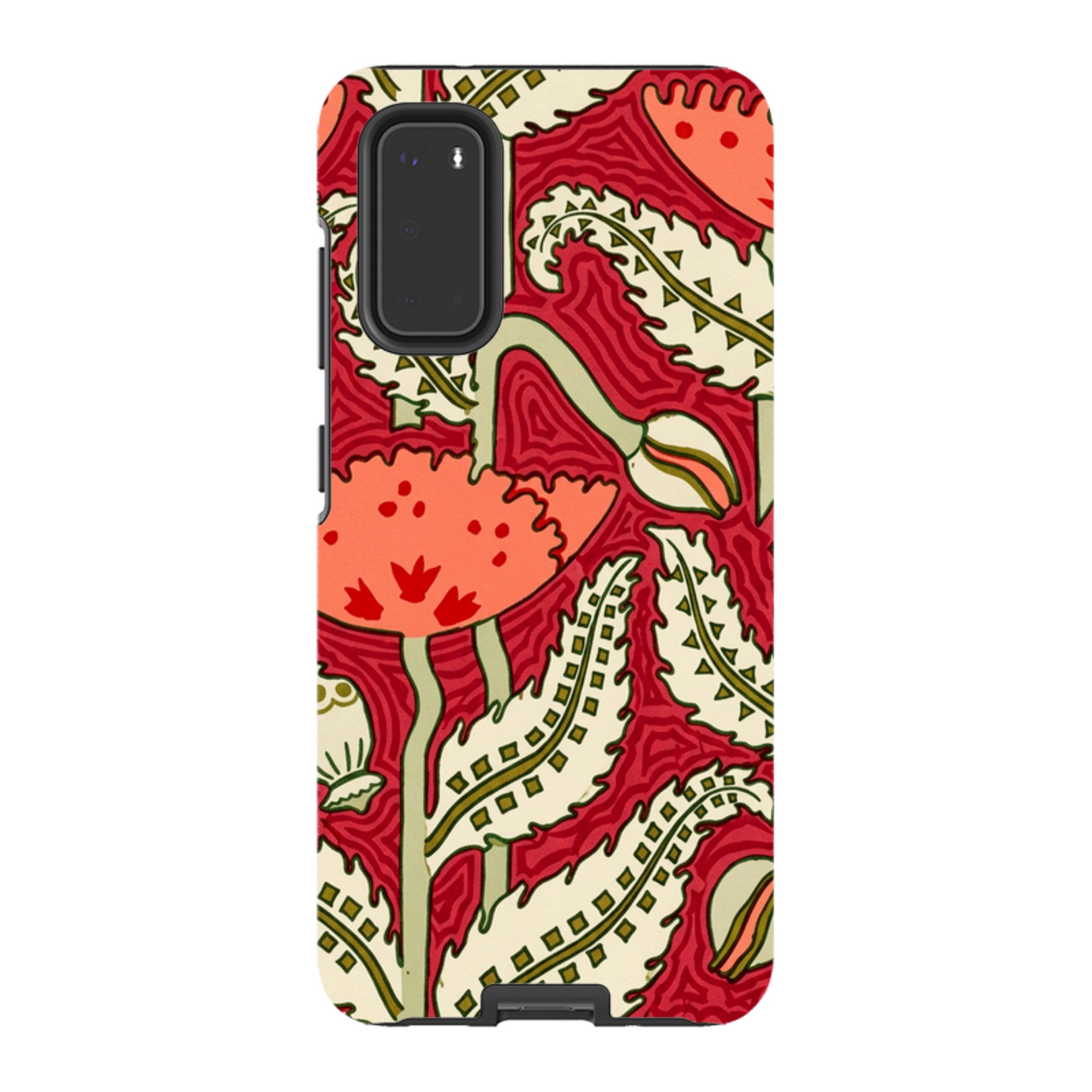 Samsung Tough Case - William Morris Red Floral