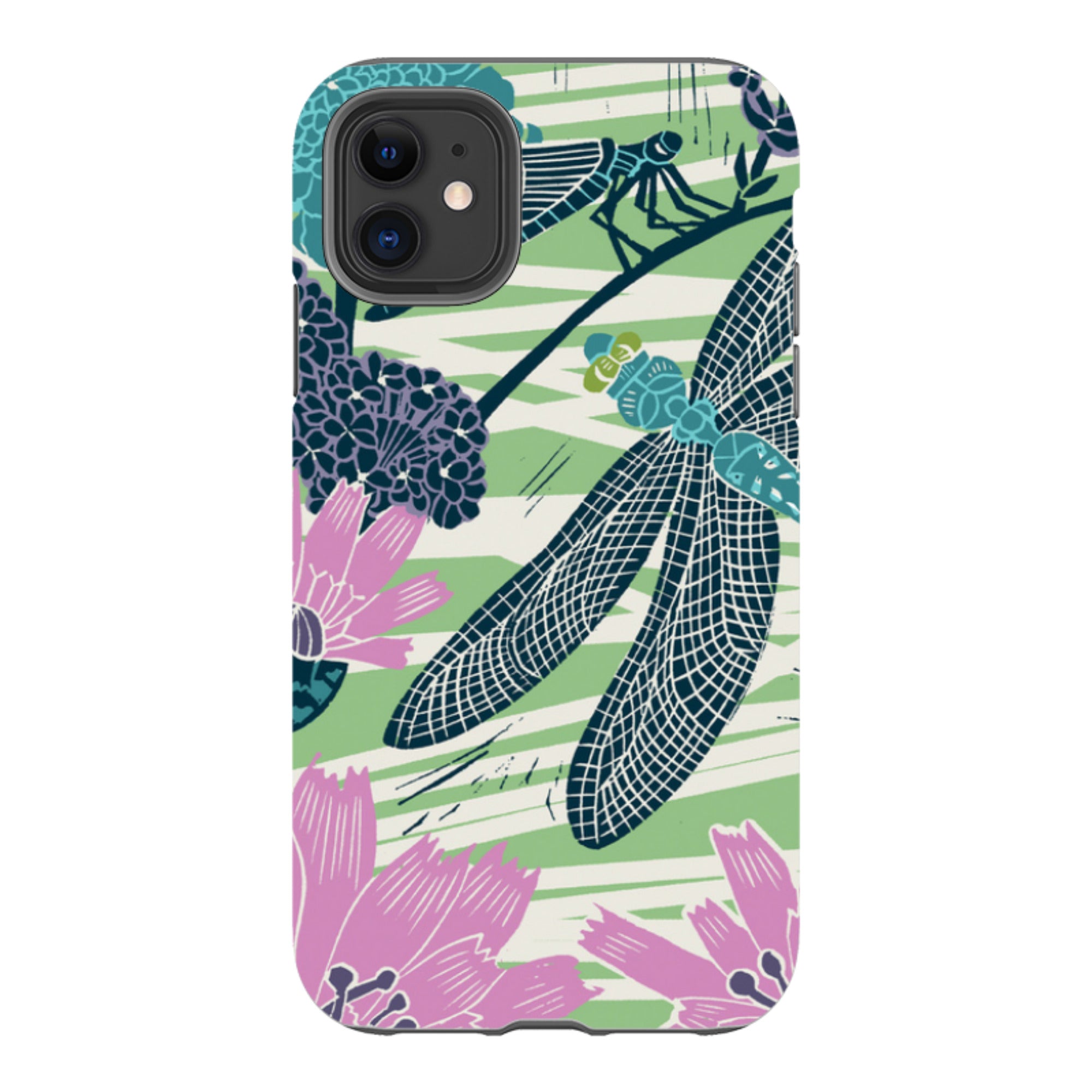 iPhone Tough Case - Dragonflies By kate Heiss