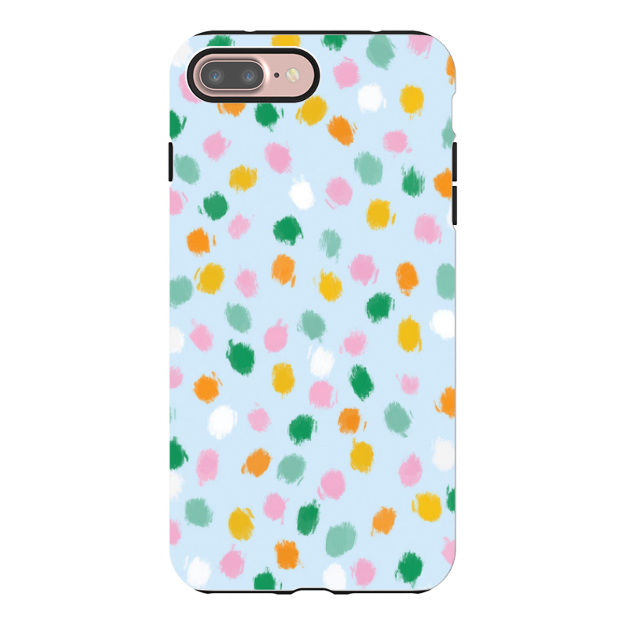 iPhone Tough Case - Spotty Co-Ordinate By Lee Foster Wilson