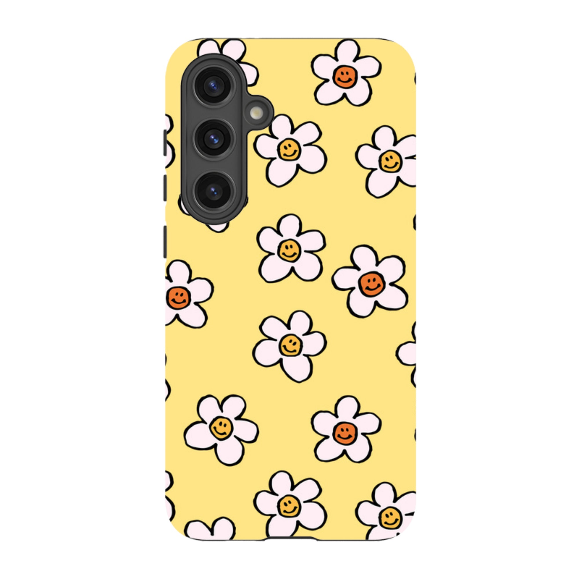 Samsung Tough Case - Smiley Mellow Yellow