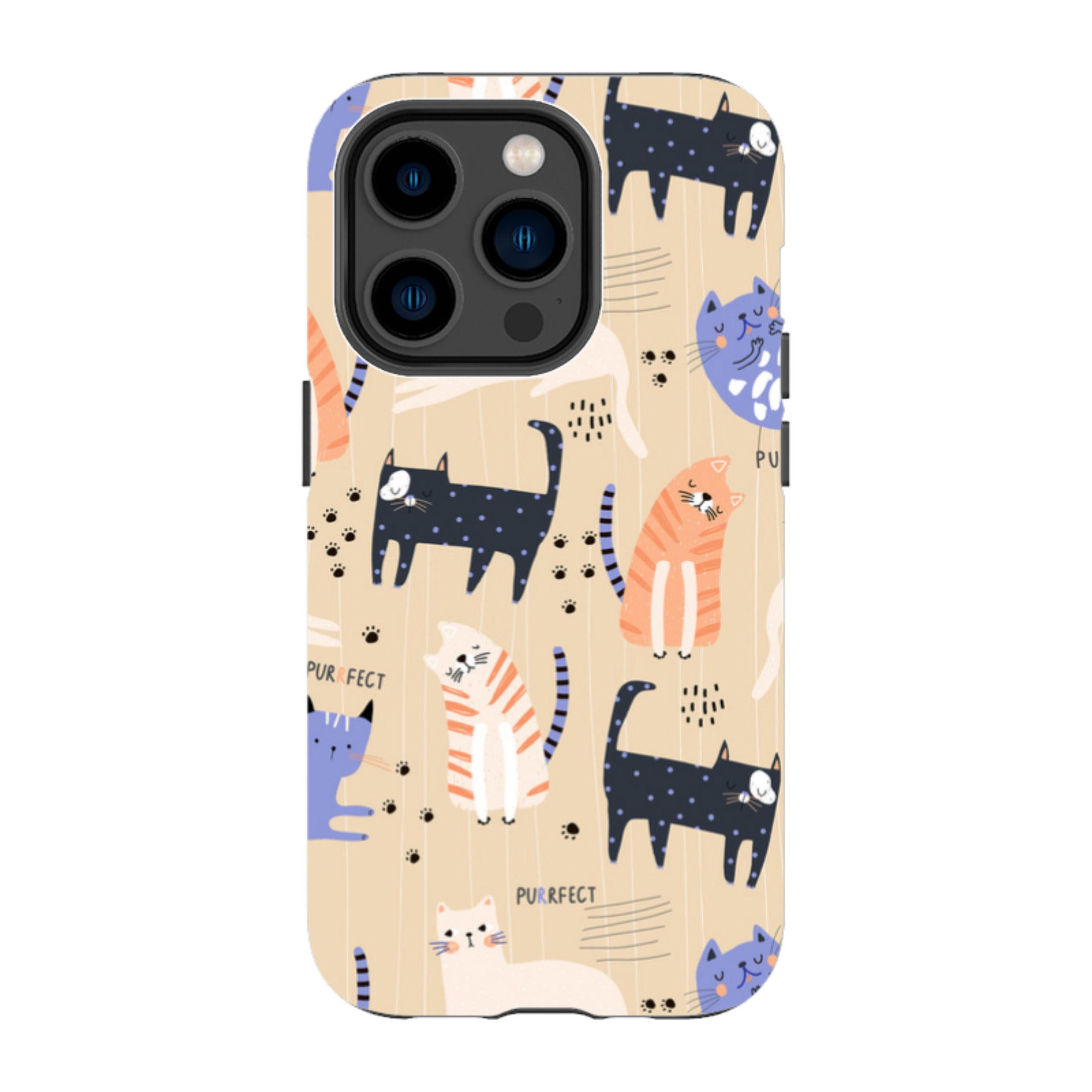 iPhone MagSafe Tough Case - Purrfect