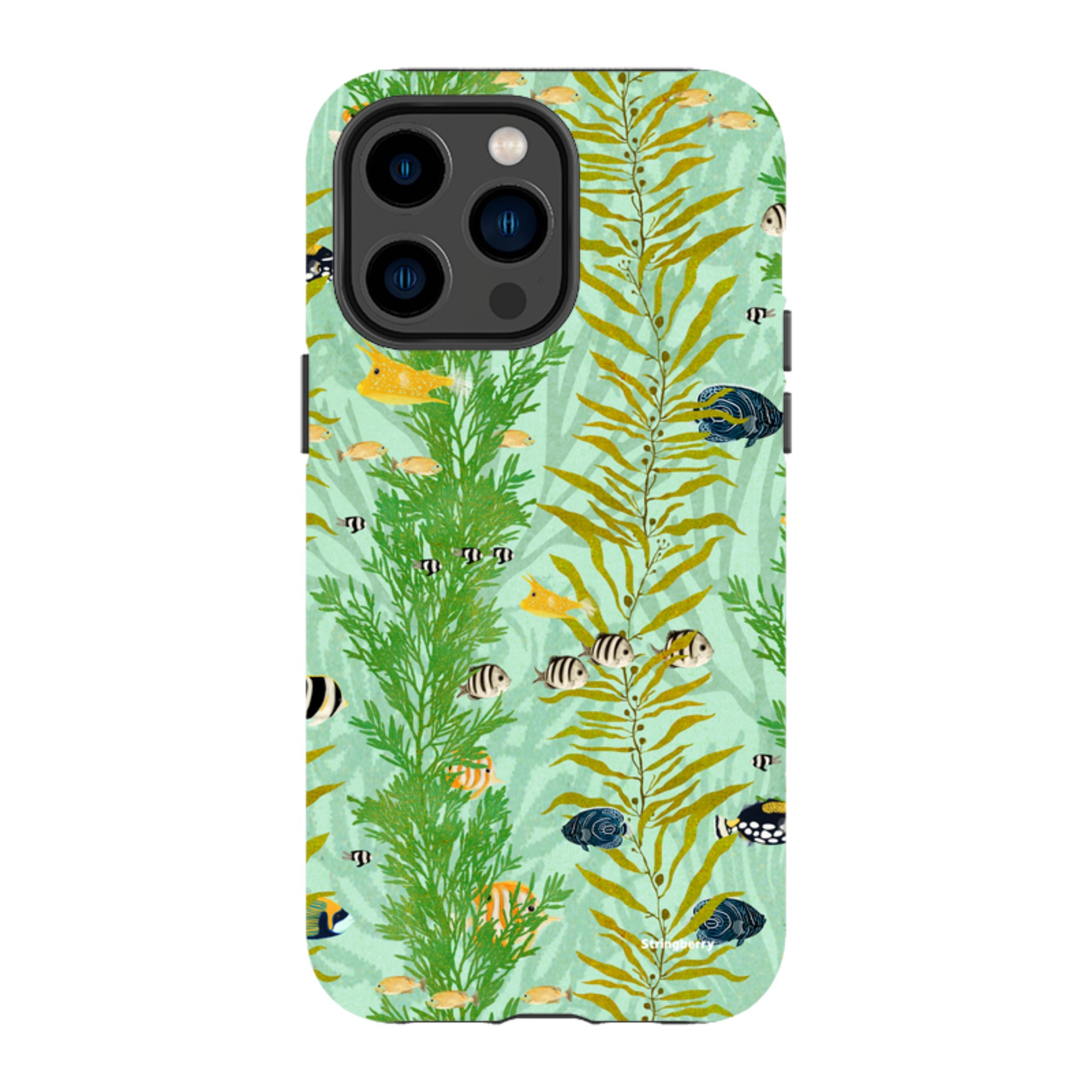 iPhone Tough Case - Reef Stripe By Katherine Quinn