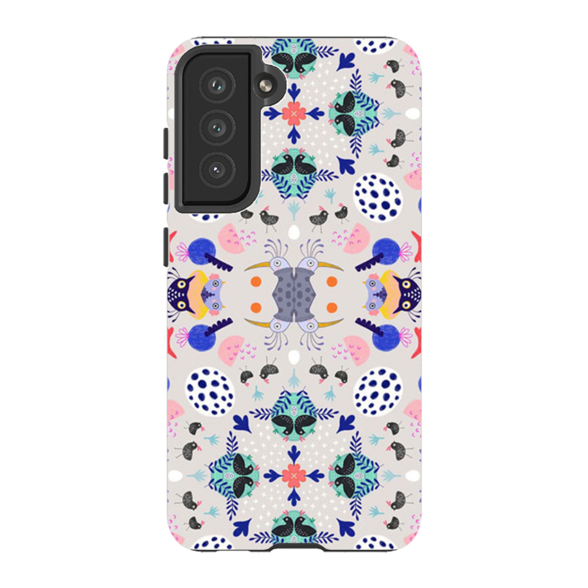 Samsung Tough Case - Crazybird Pattern By Mia Underwood