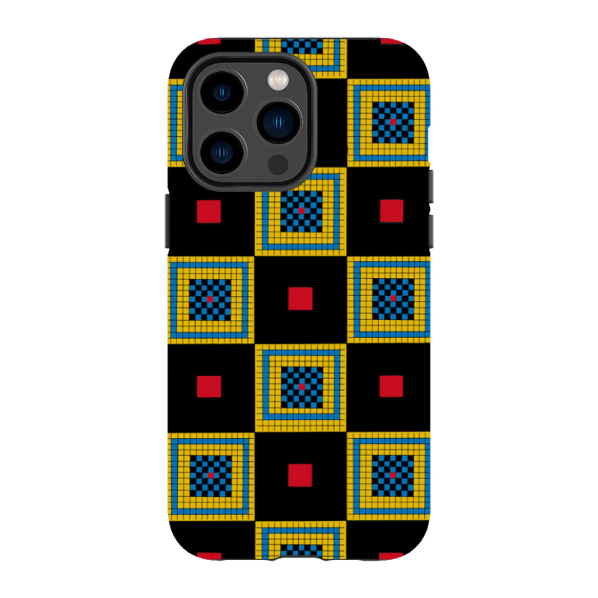 iPhone MagSafe Tough Case - Chequers By Cressida Bell