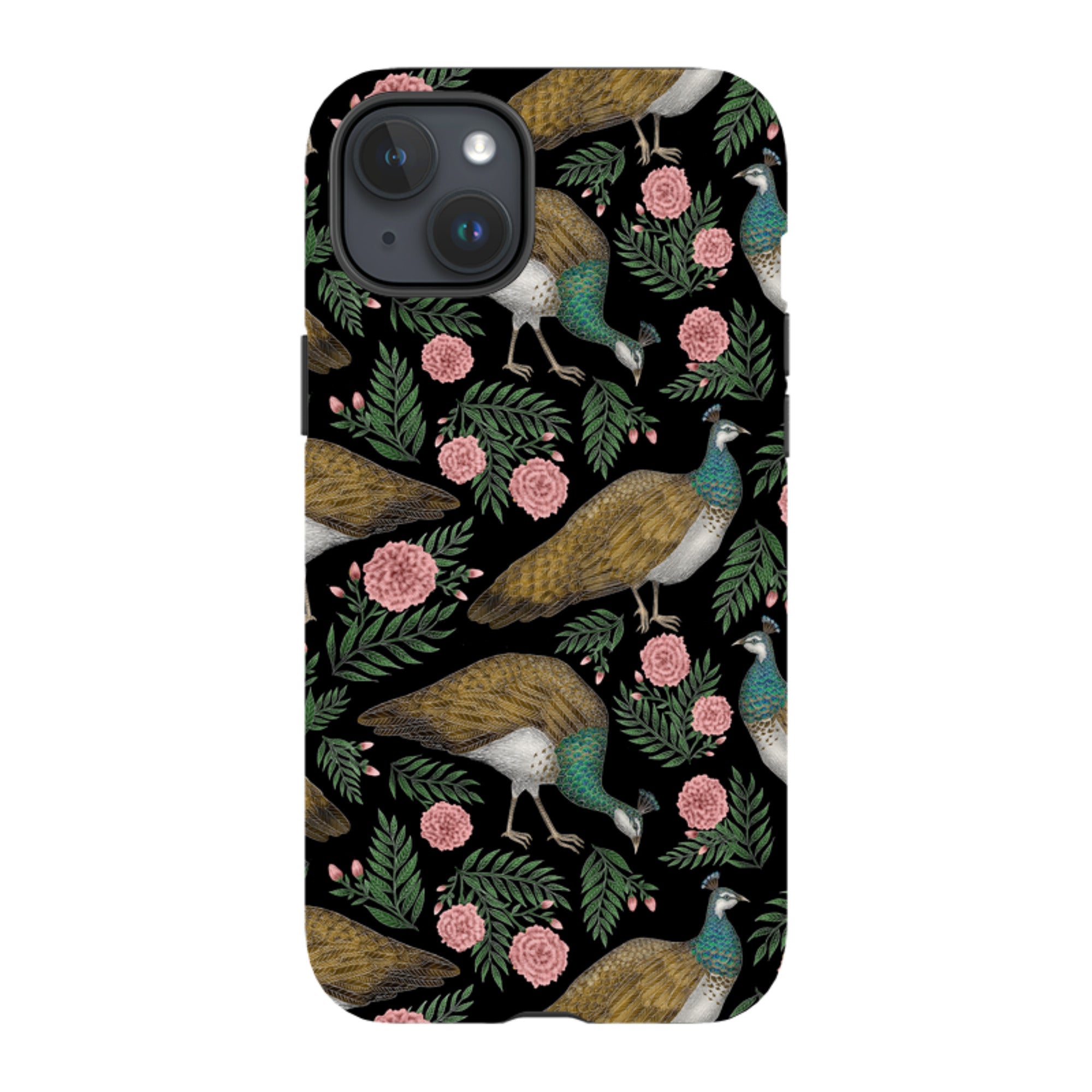 iPhone Tough Case - Peahen By Catherine Rowe