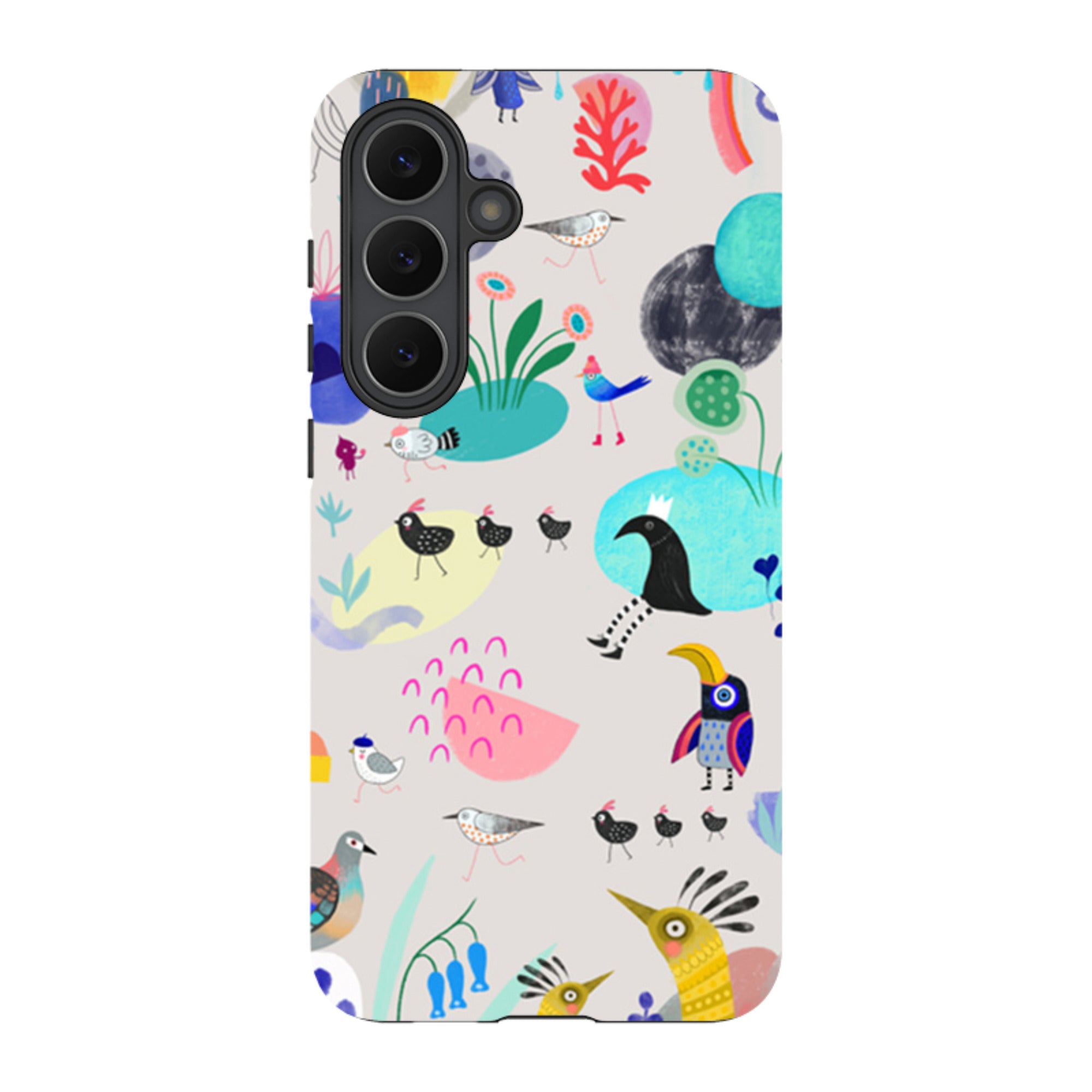 Samsung Tough Case - Crazybird By Mia Underwood