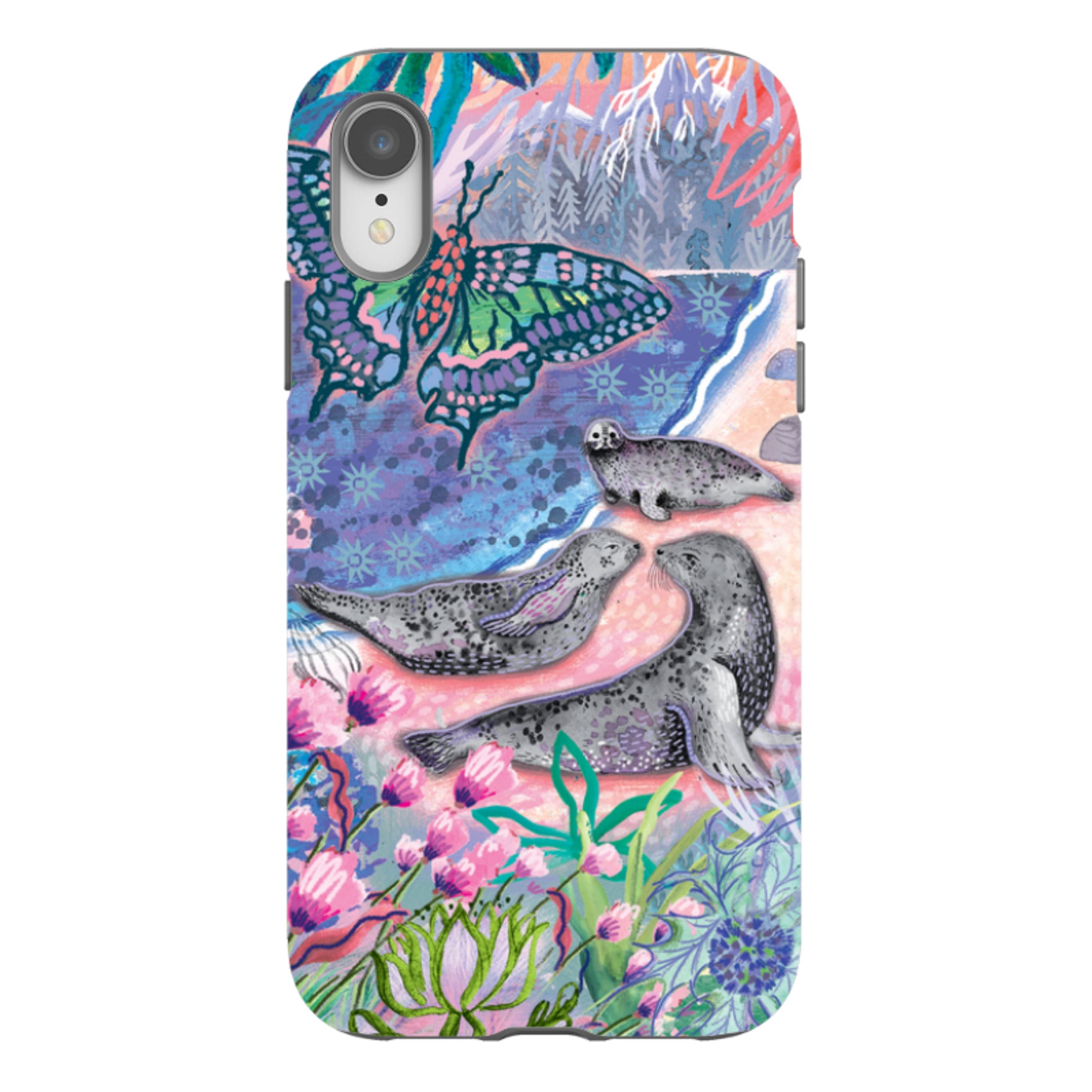 iPhone Case - Scenic Seals Of Norfolk By Emma Frances Grant