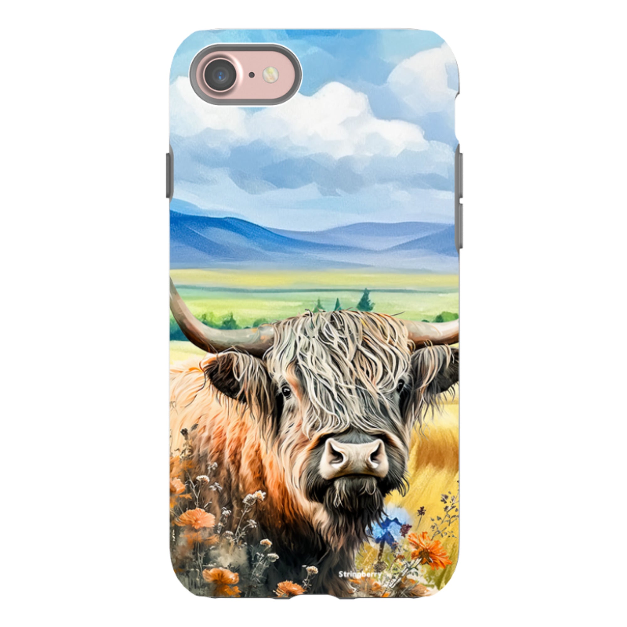 iPhone Tough Case - Highland Cow V