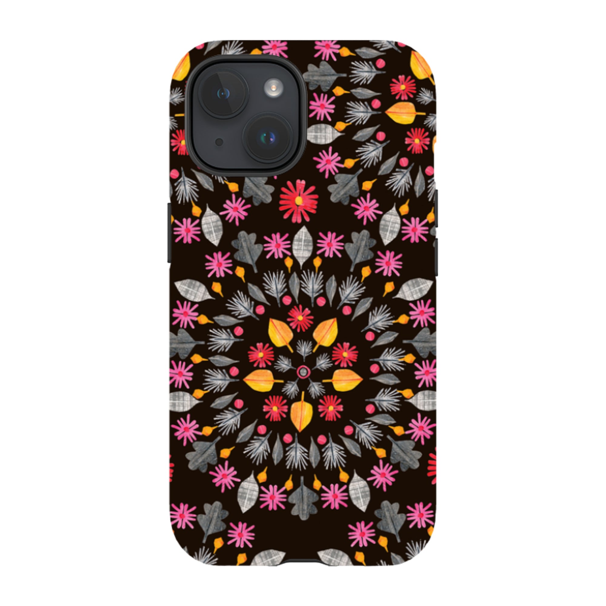 iPhone MagSafe Tough Case - Autumn Mandala By Tracey English