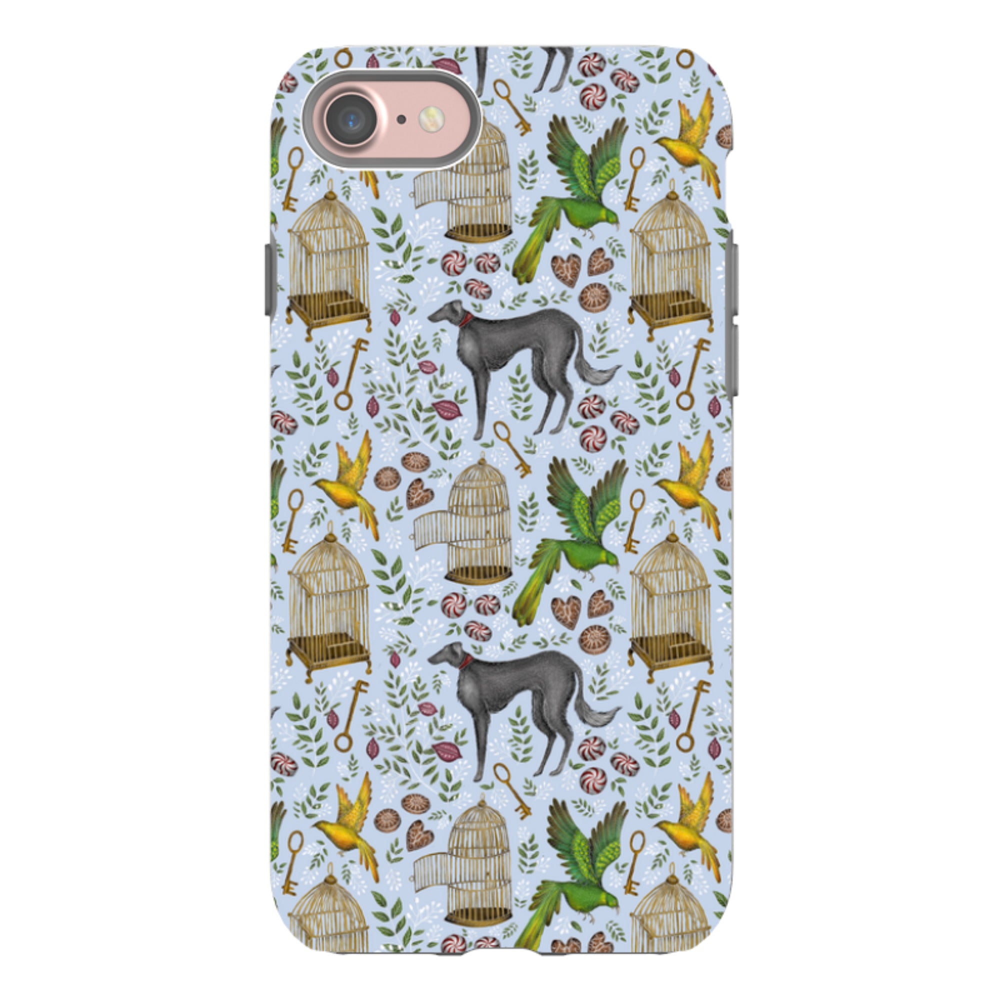 iPhone Tough Case - Amsterdam Blue By Catherine Rowe