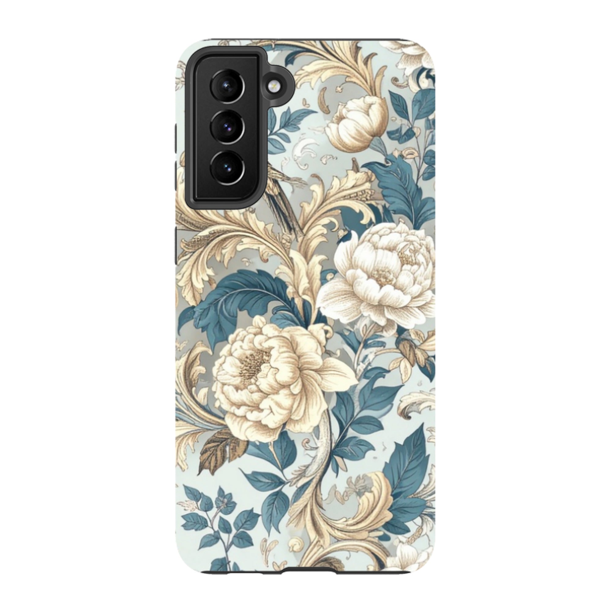 Samsung Tough  Case - Blue and Gold Summer
