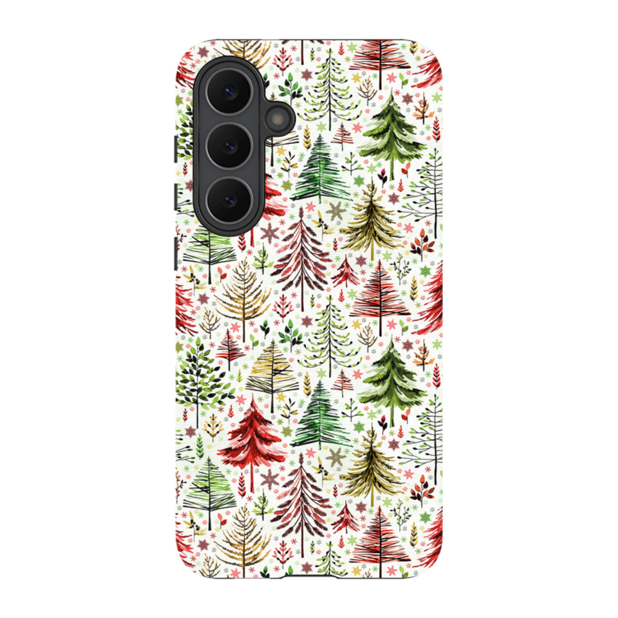 Samsung Tough Case - Xmas Trees By Elisabeth Haager