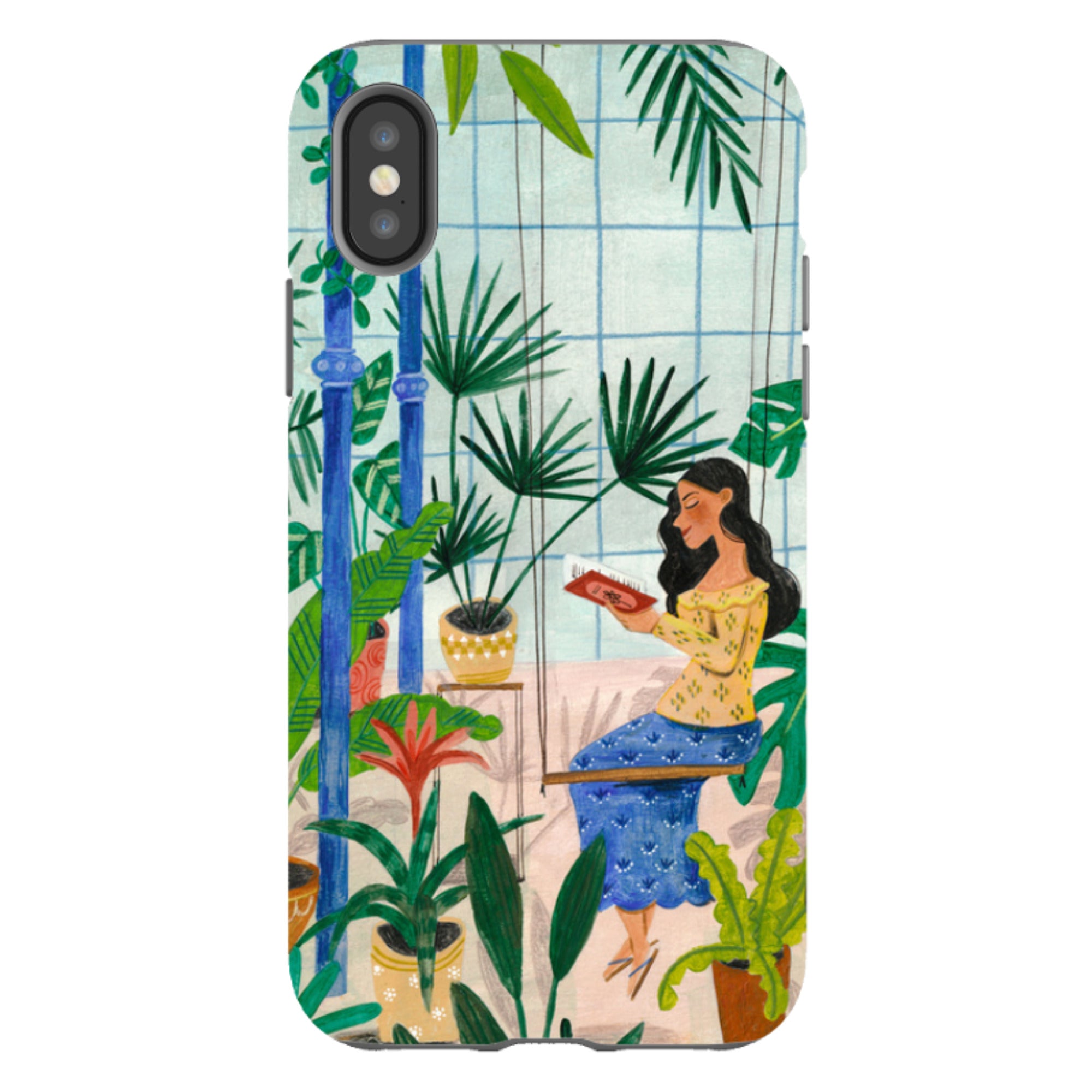 iPhone Tough Case - Day Dreaming By Caroline Bonne Muller