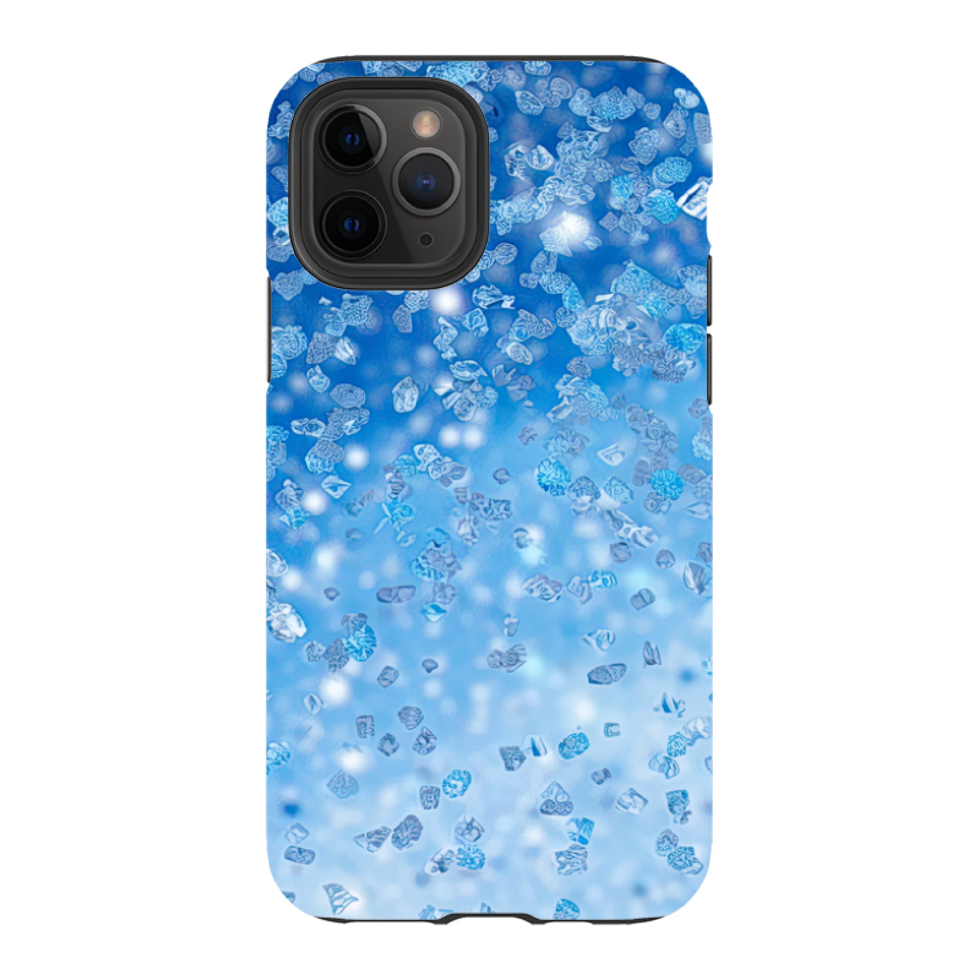 iPhone Case - Blue Glitter (case does not glitter)