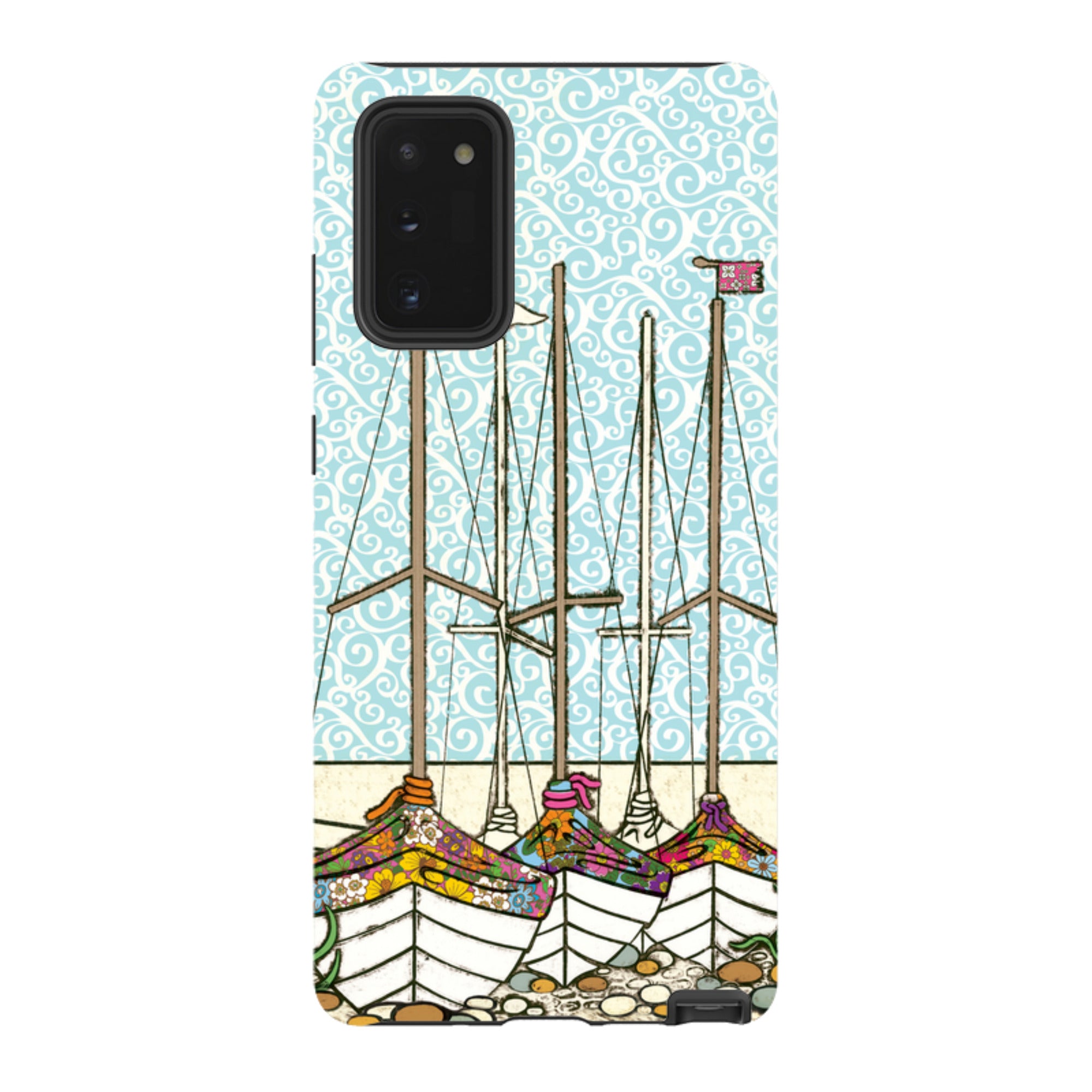 Samsung Tough Case - Boats At Rest By Amelia Bowman