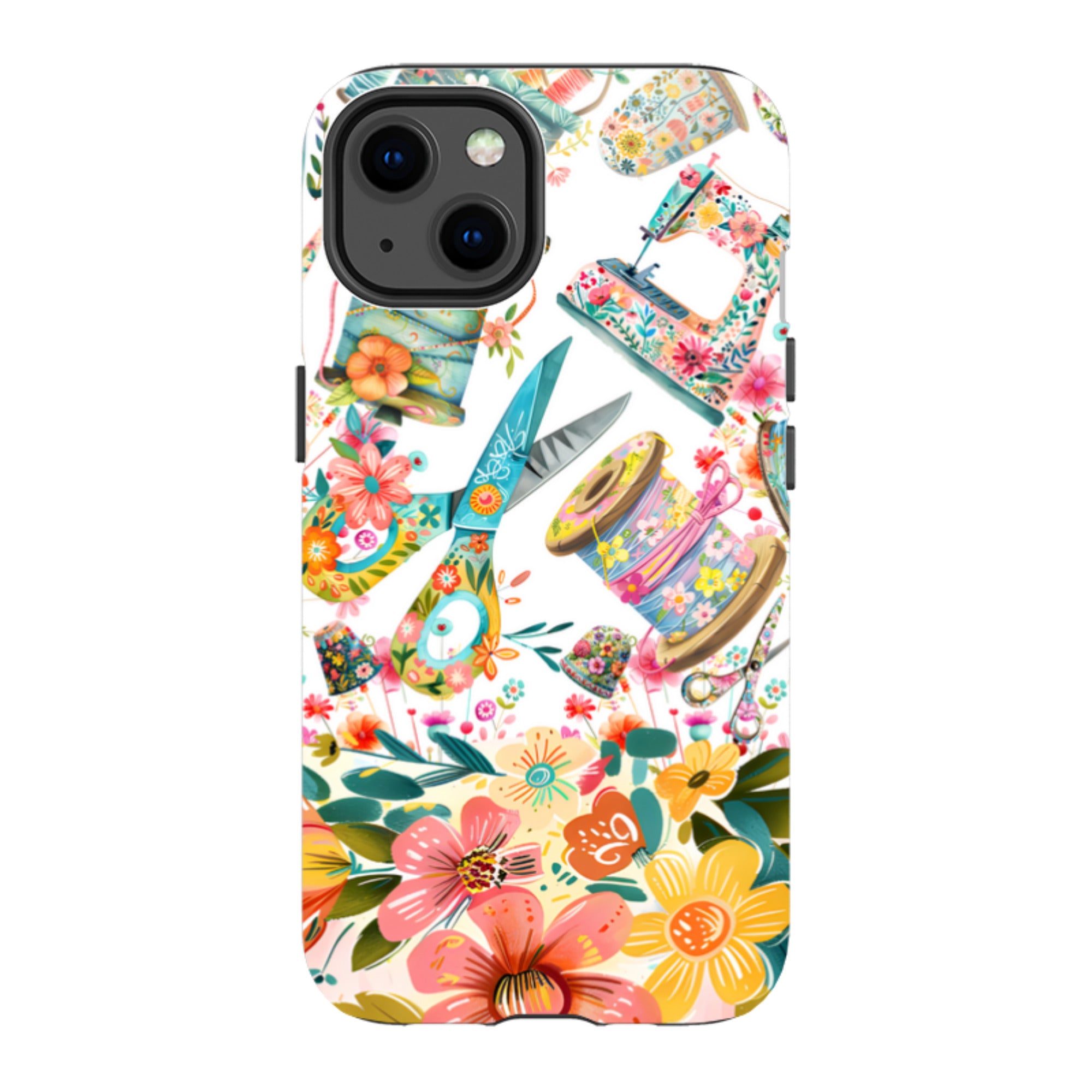 iPhone MagSafe Tough Case - Sew Happy