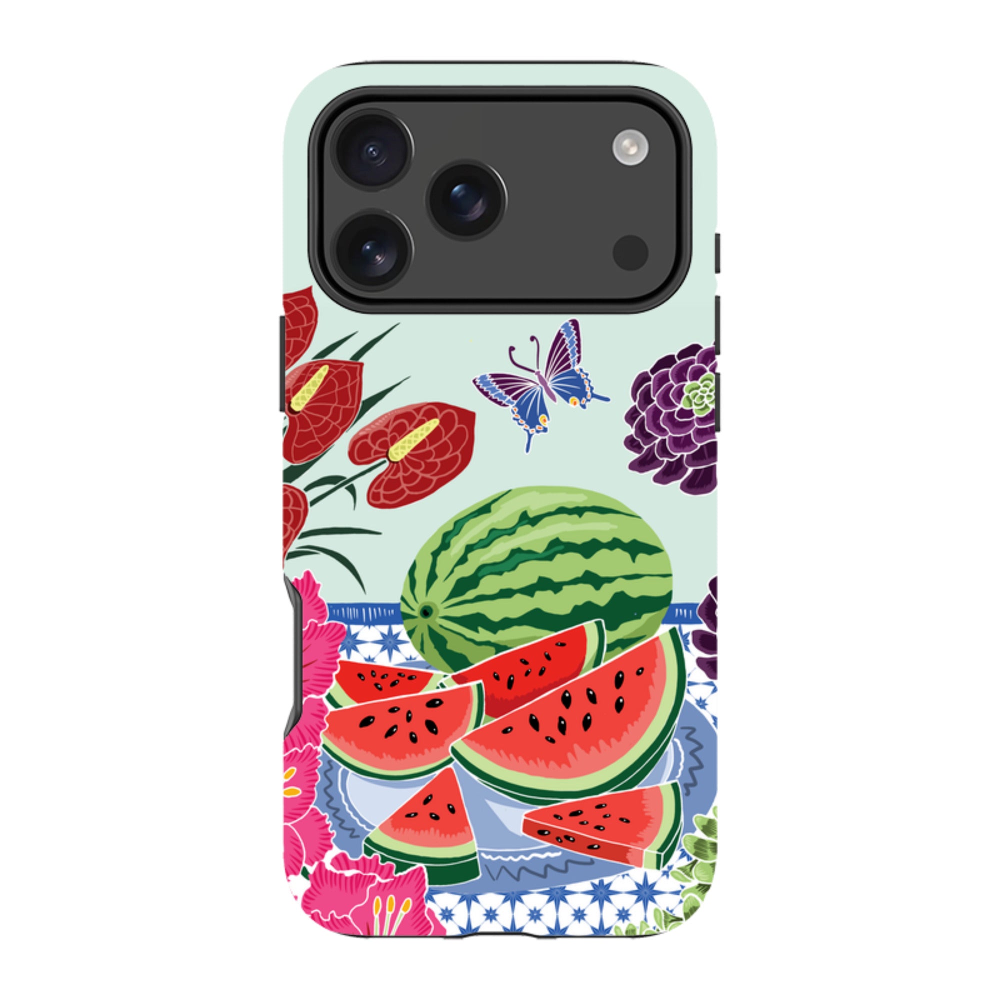 iPhone Tough Case - Watermelon By Kate Heiss